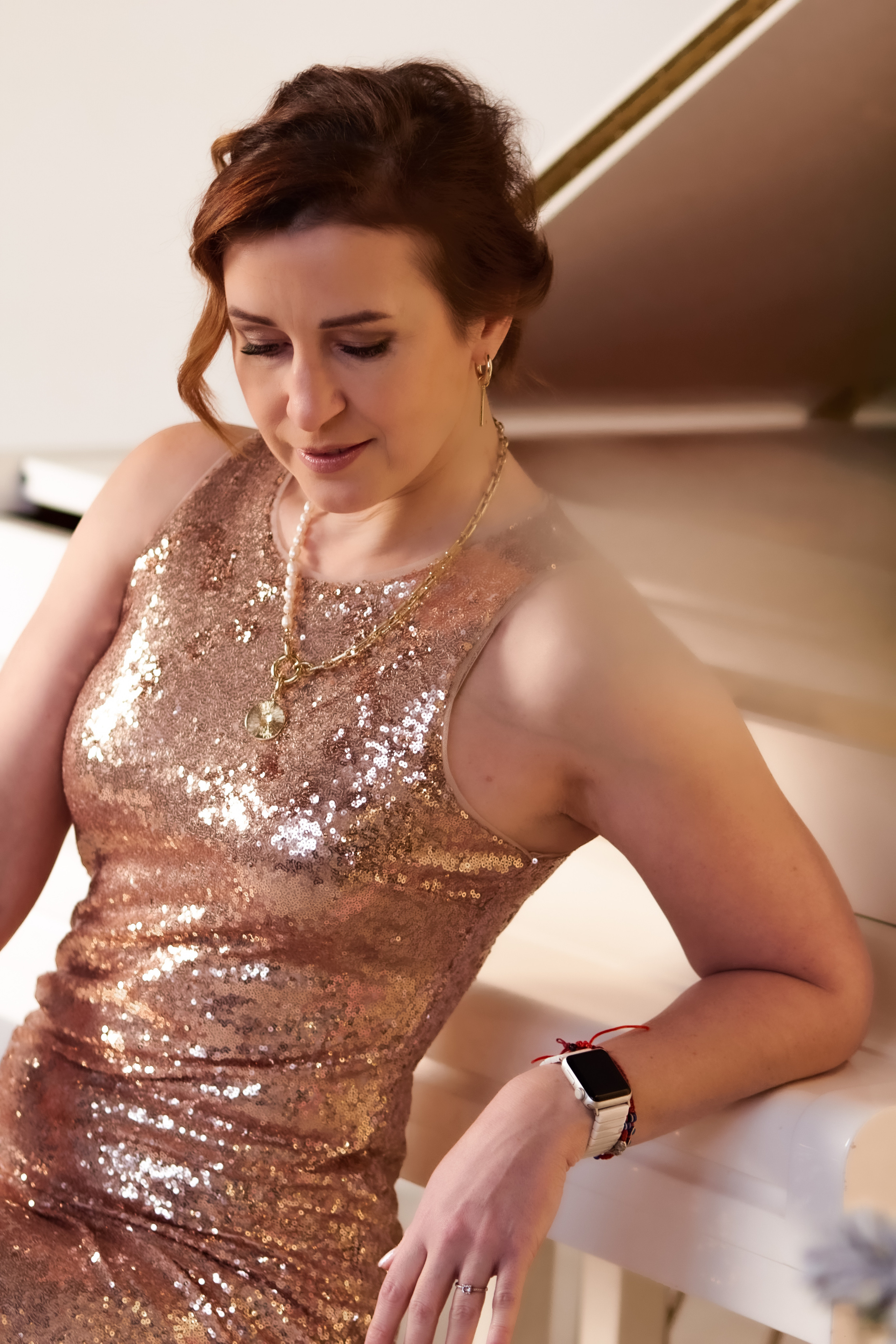 Новогодняя серия для Юлии. Женский портрет и немного больше в Санкт-Петербурге