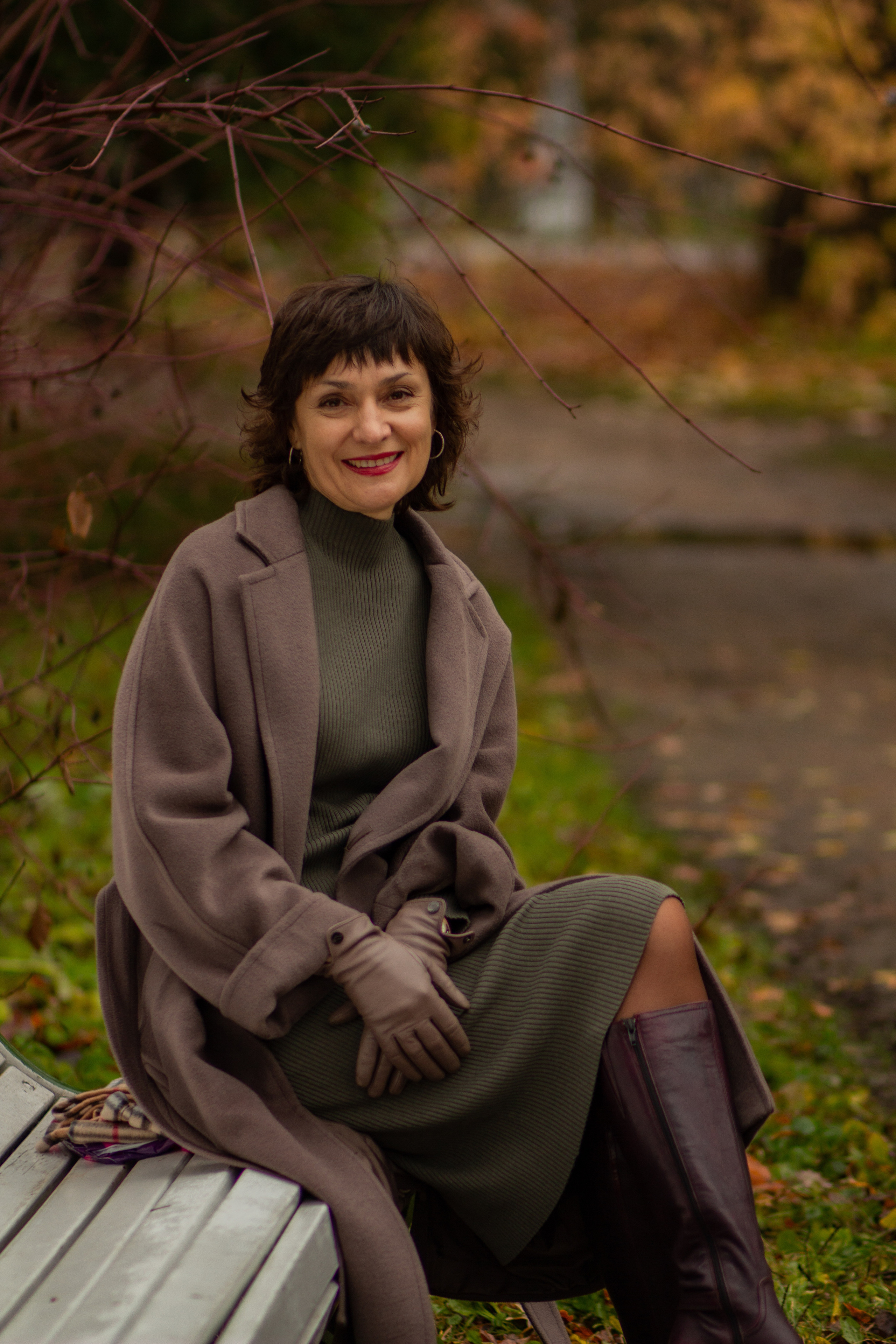 Уютная осень в кругу семьи. Елагин остров. Женский портрет и немного больше в Санкт-Петербурге