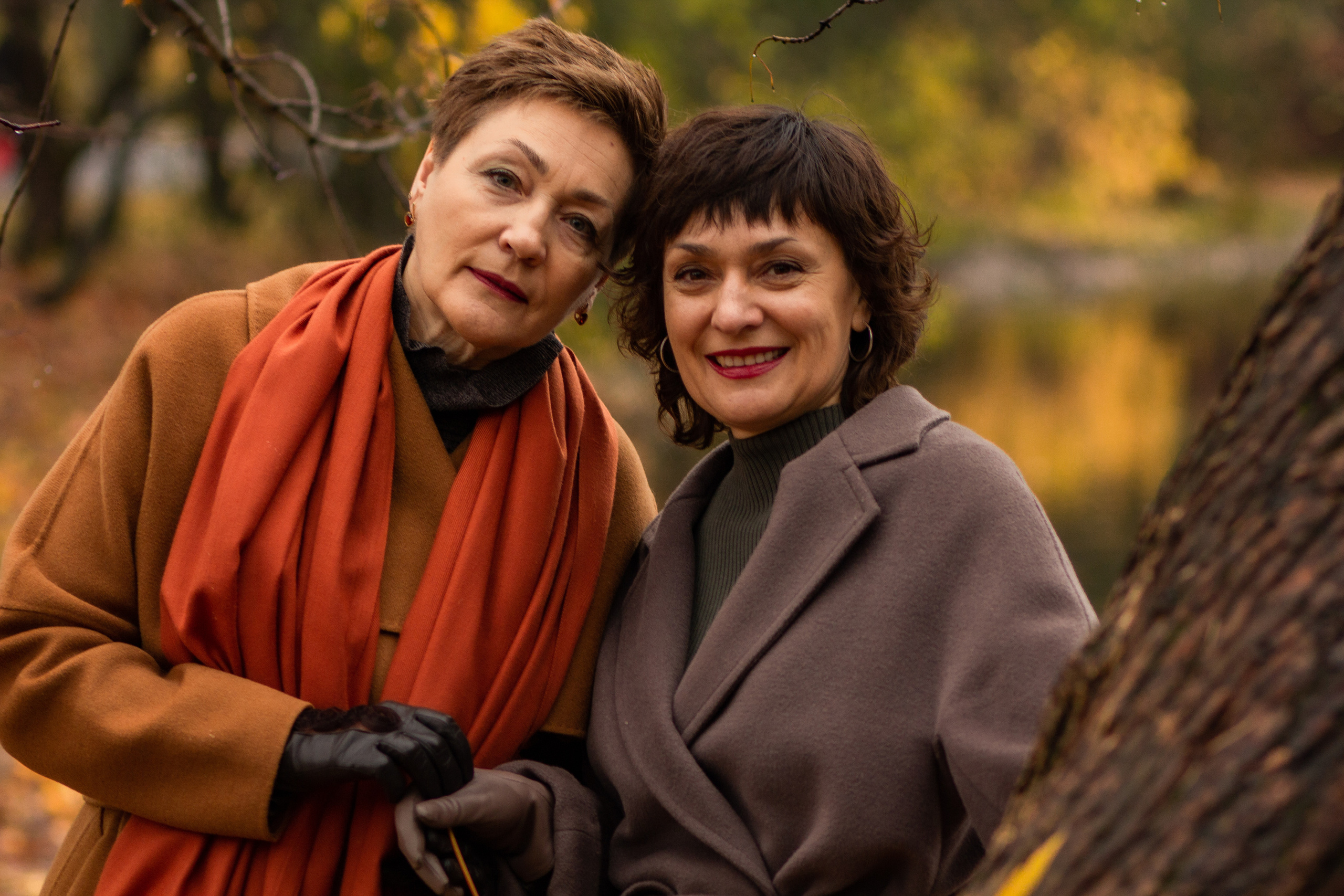 Уютная осень в кругу семьи. Елагин остров. Женский портрет и немного больше в Санкт-Петербурге