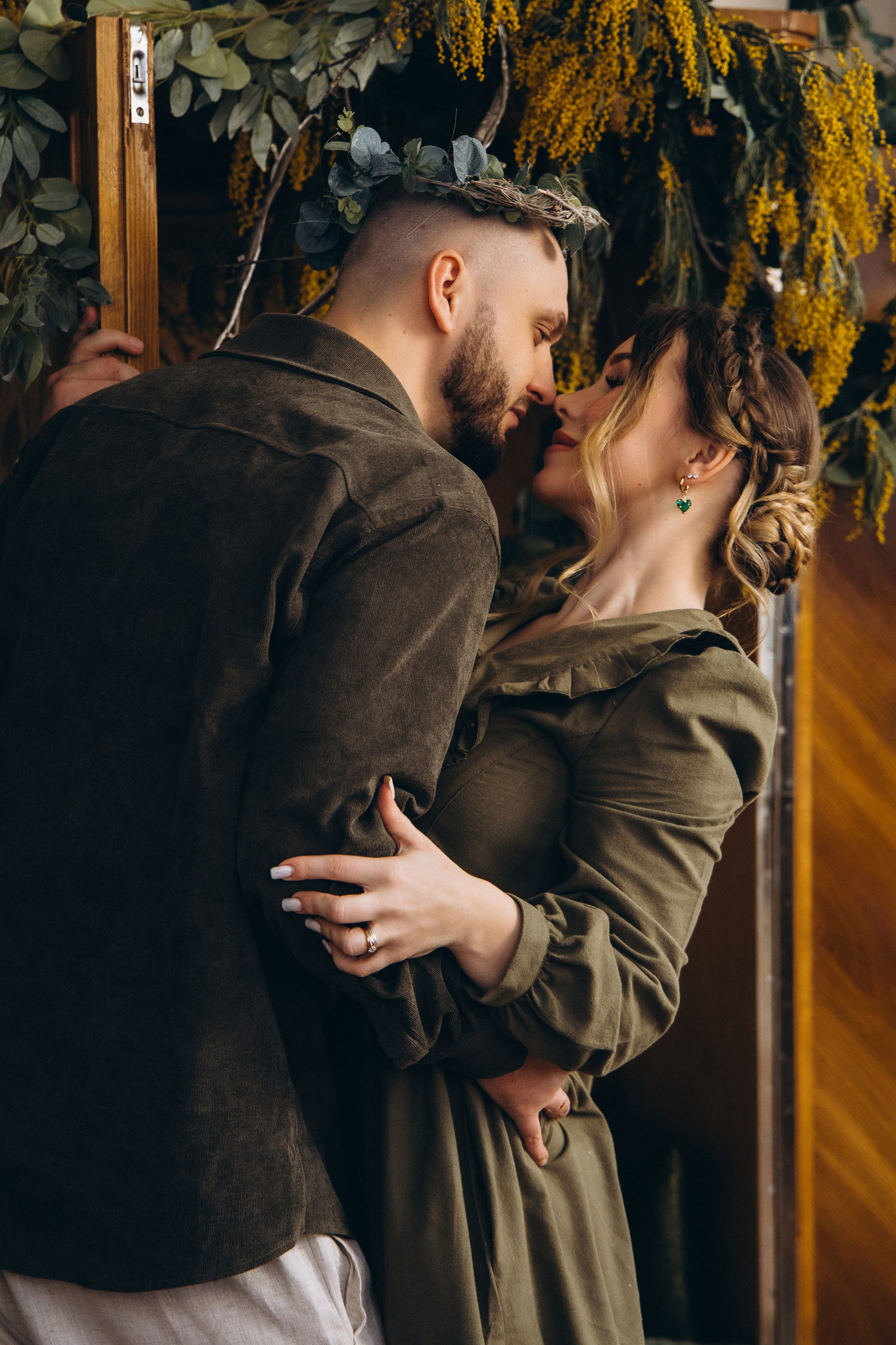 Юлия с семьёй