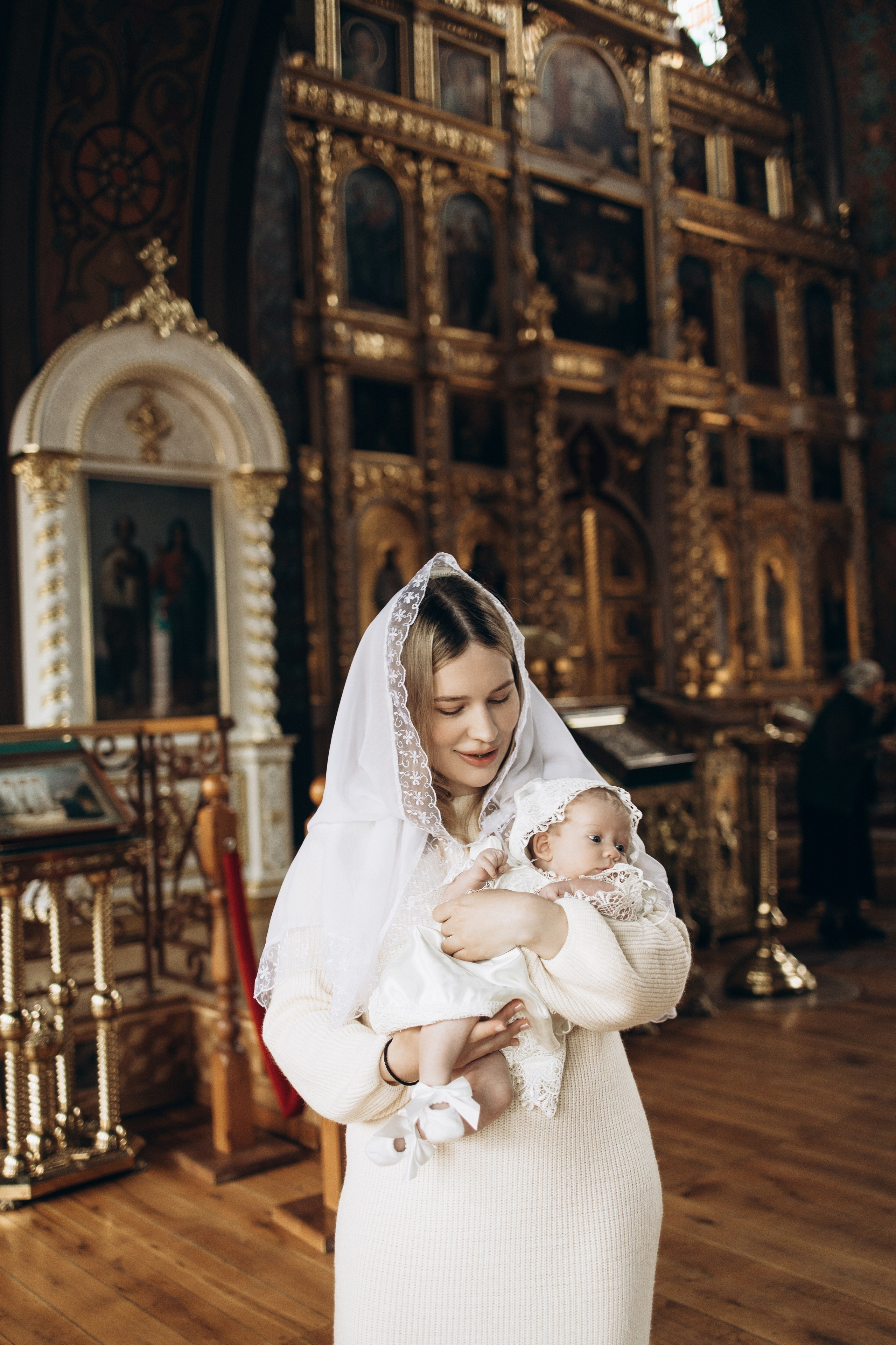 Крещение Софии. Самый теплый фотограф в Краснодаре Рябоконь Ксения