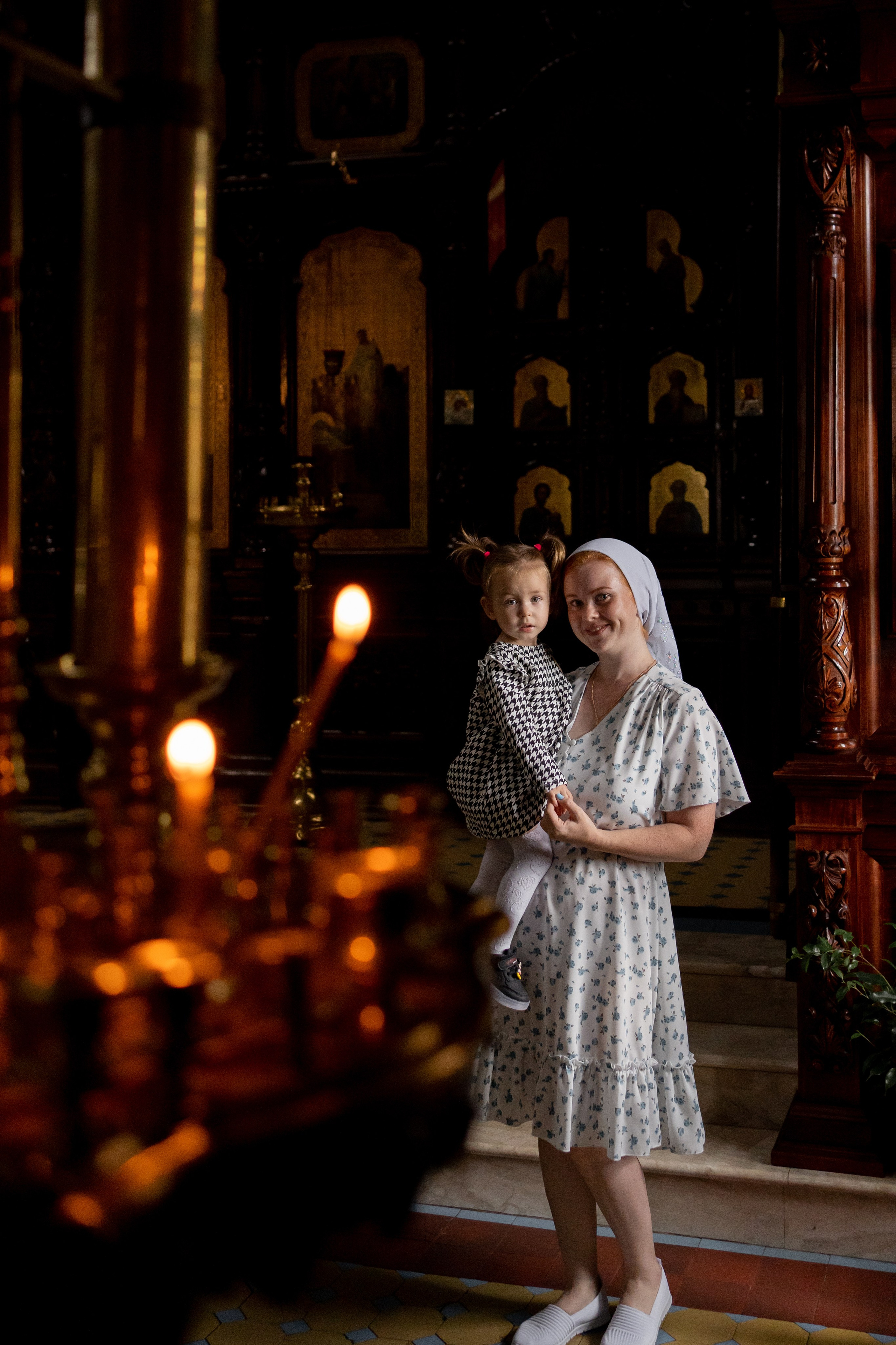 Крещение Анечки. Фотограф грудного вскармливания в Москве Екатерина