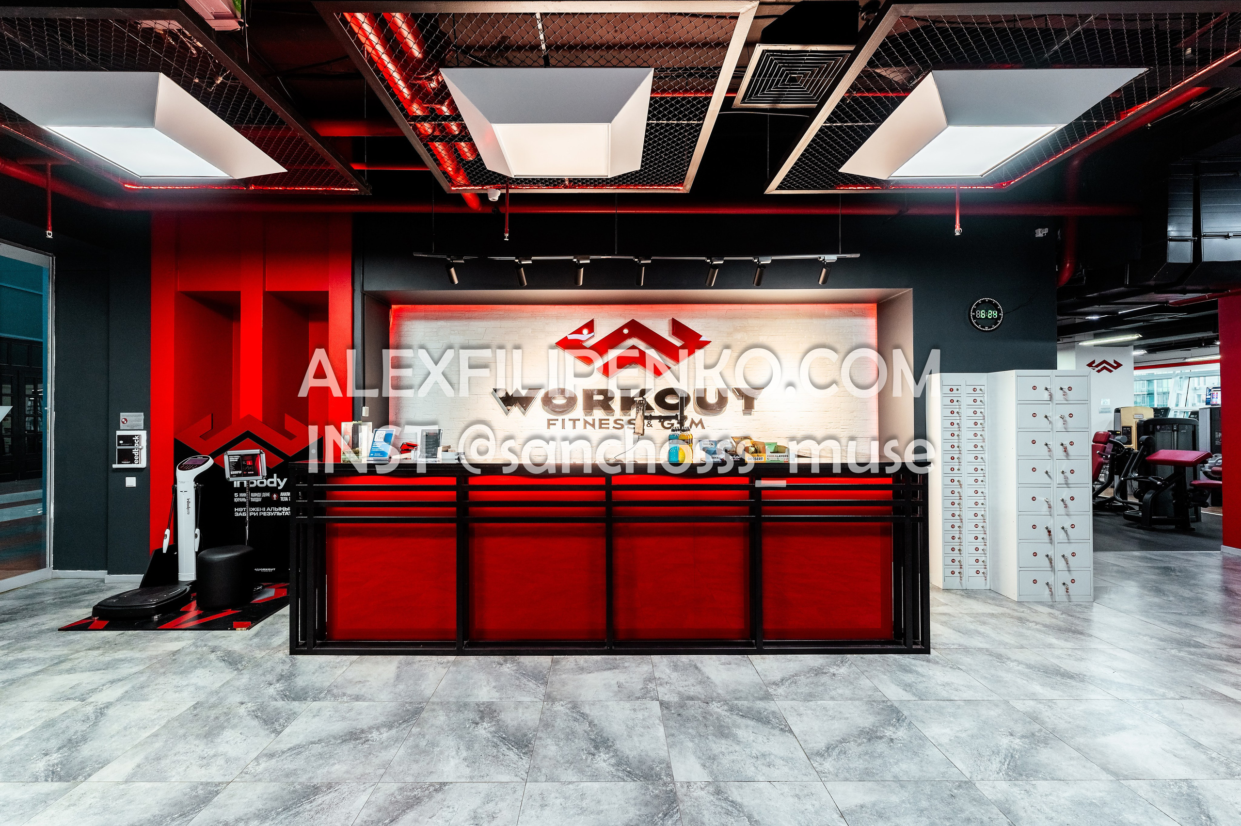 WORKOUT Достык 18. Фотограф интерьера недвижимости и архитектуры в Астане