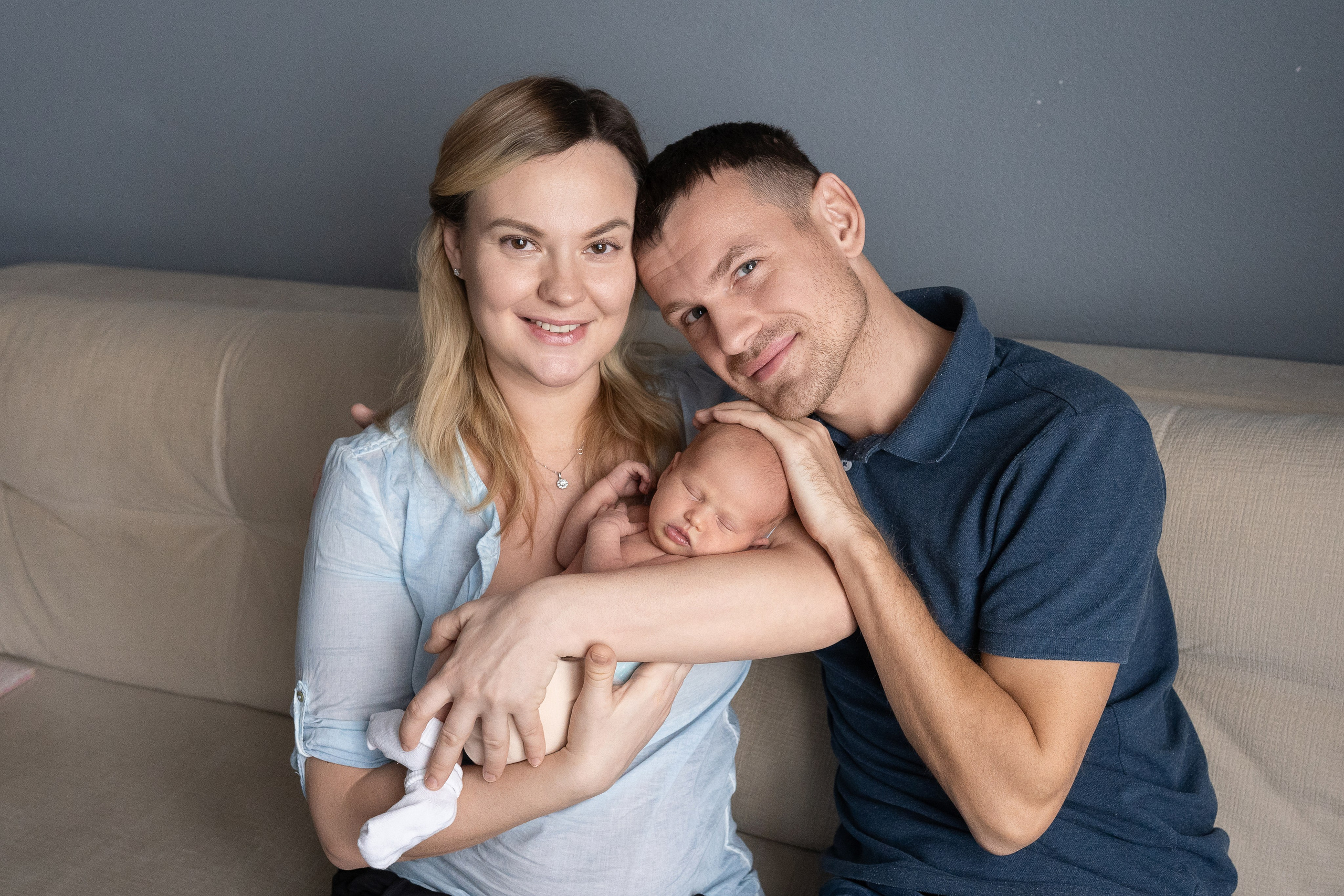 Ньюборн. Семейный фотограф в Москве Полина Курданина