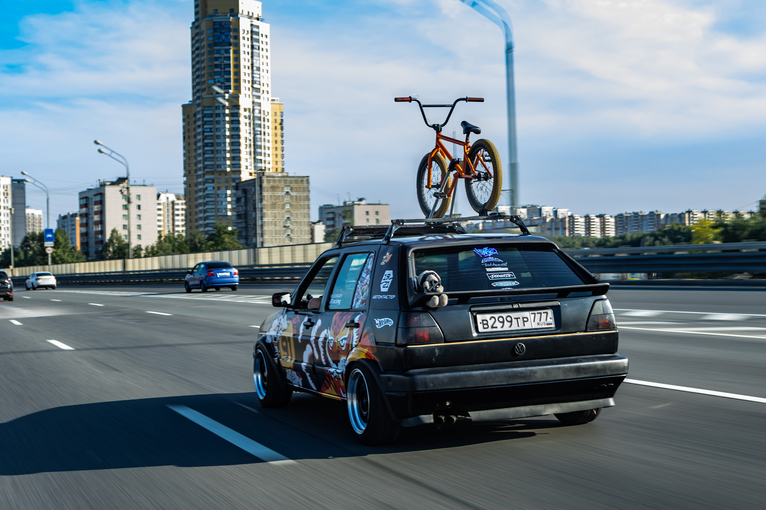 Медиа-сопровождение авто-проекта VW Golf 2. #NotAiPhoto — автомобильный фотограф