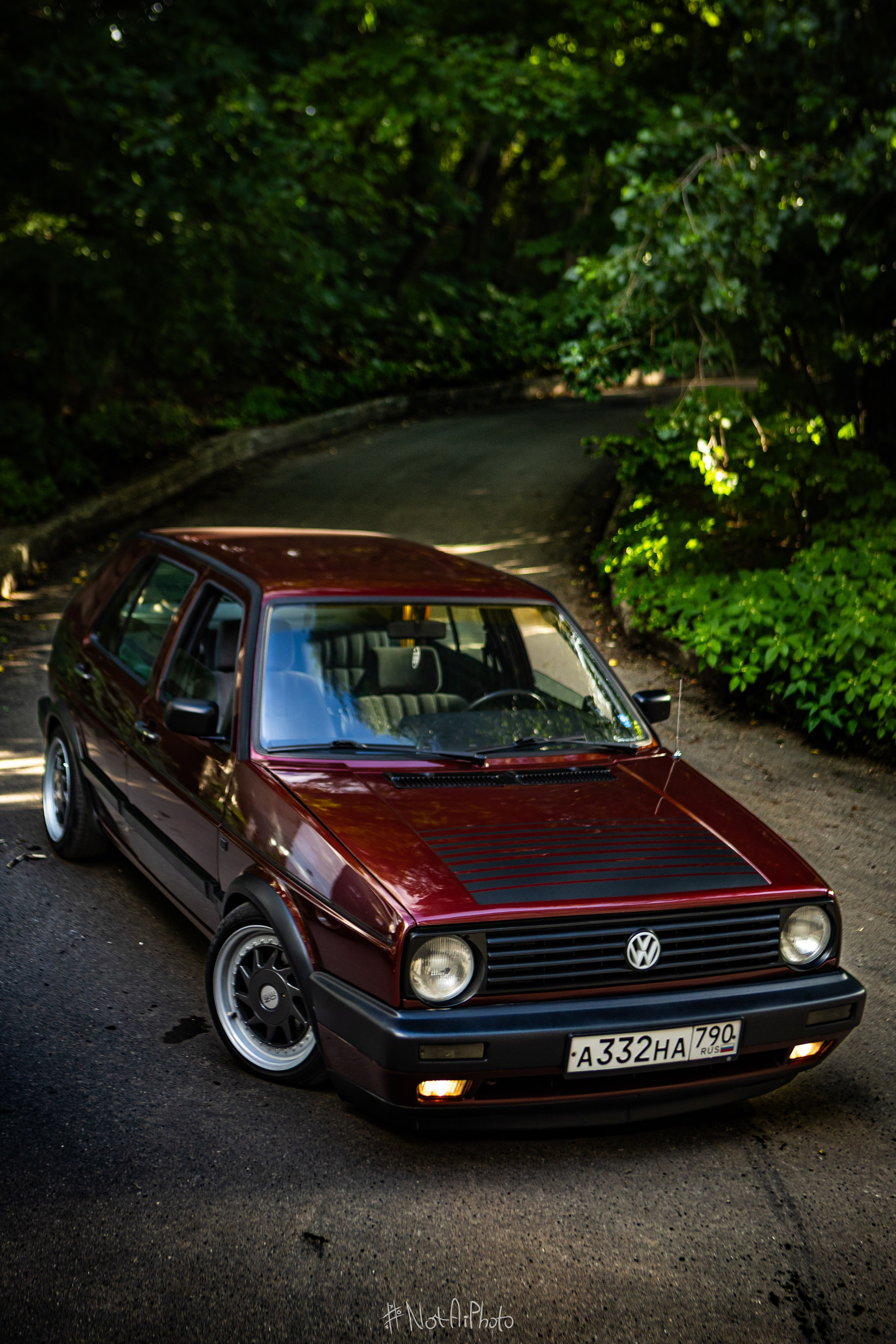 Фотосессия VW Golf 2. #NotAiPhoto — автомобильный фотограф