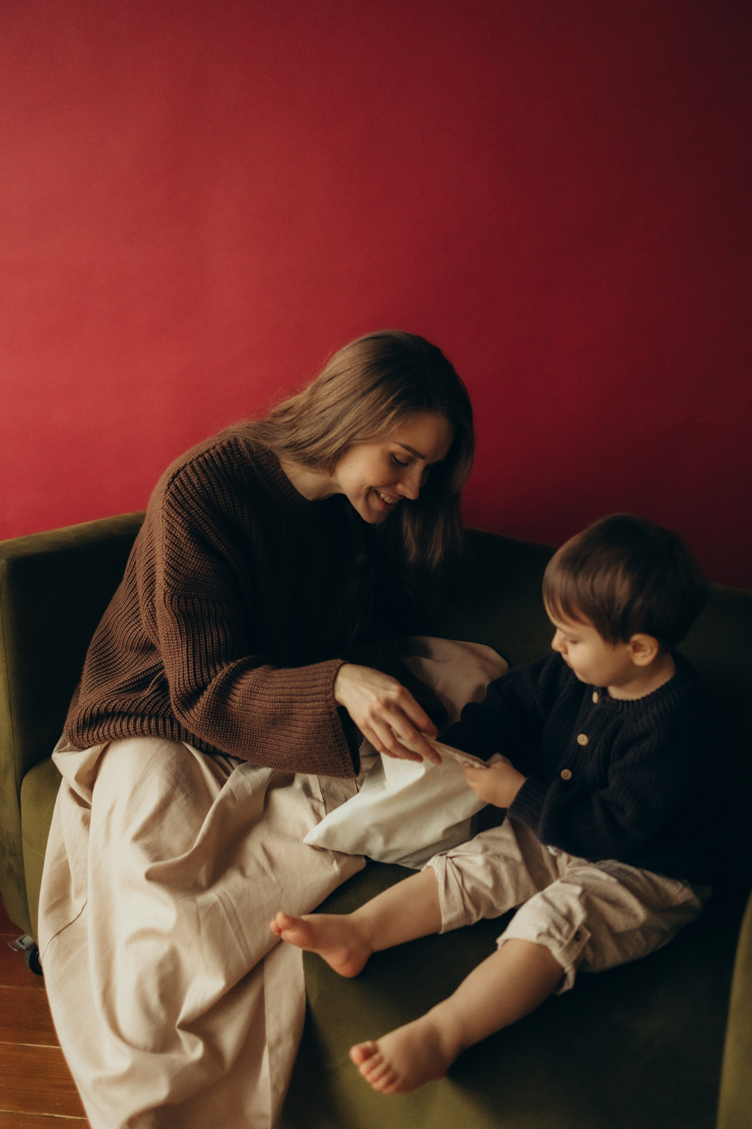 Семейная новогодняя фотосессия. Семейный фотограф в Москве Бунина Маргарита