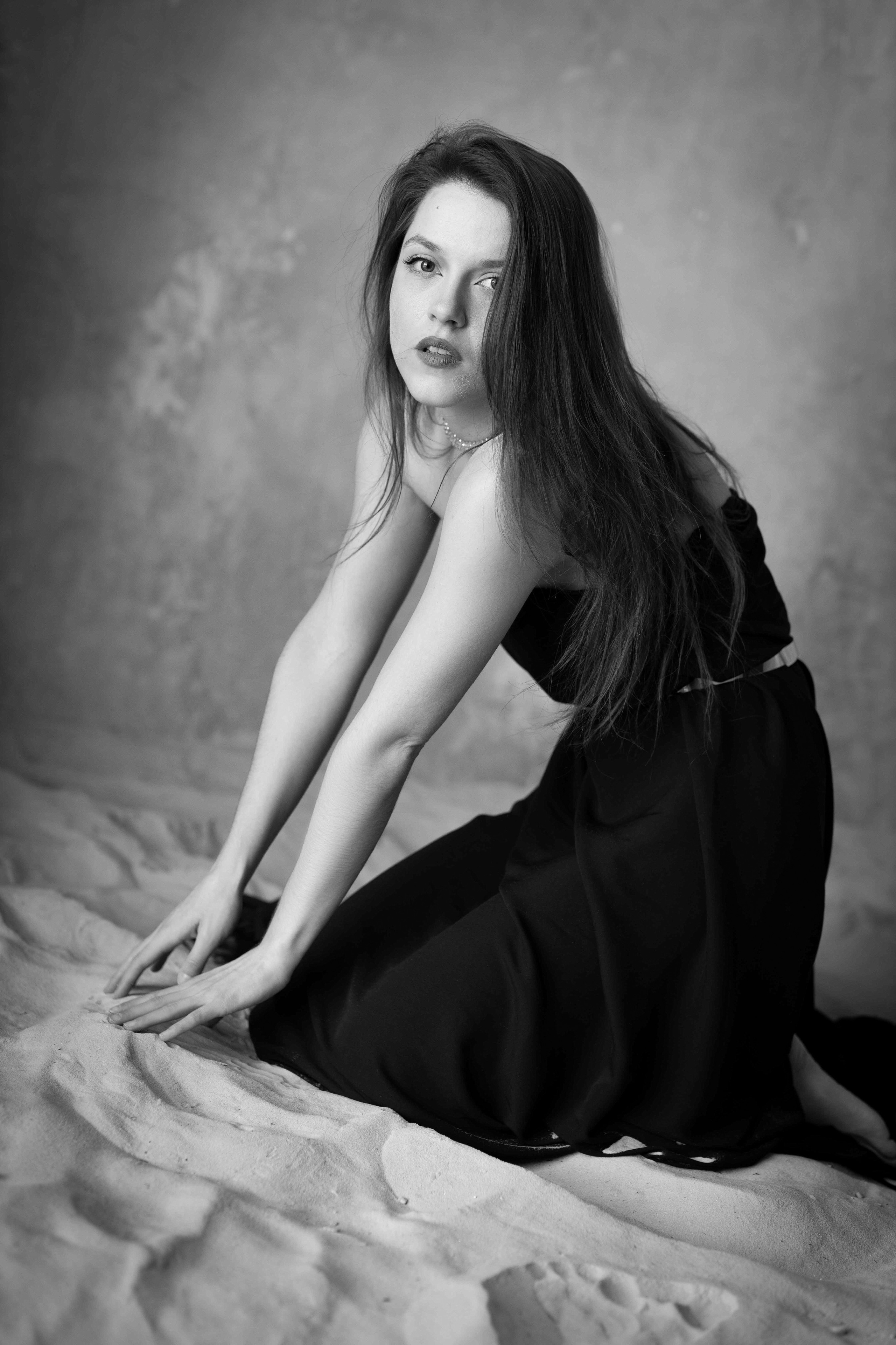 Маша. Фотосессия с песком. Портретный фотограф Екатерина Лысенко, Москва