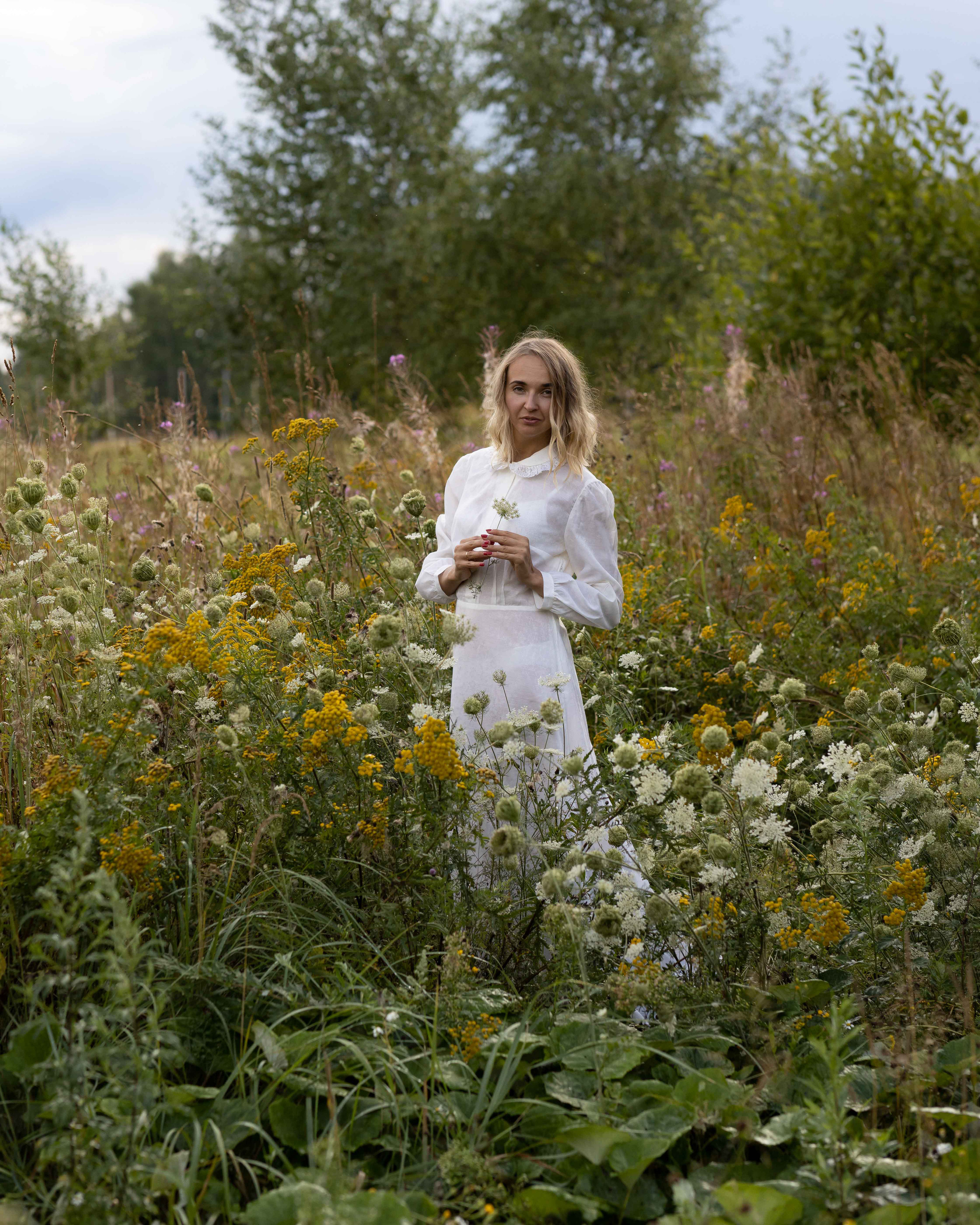 Фотопрогулка в поле. Портретный фотограф Екатерина Лысенко, Москва