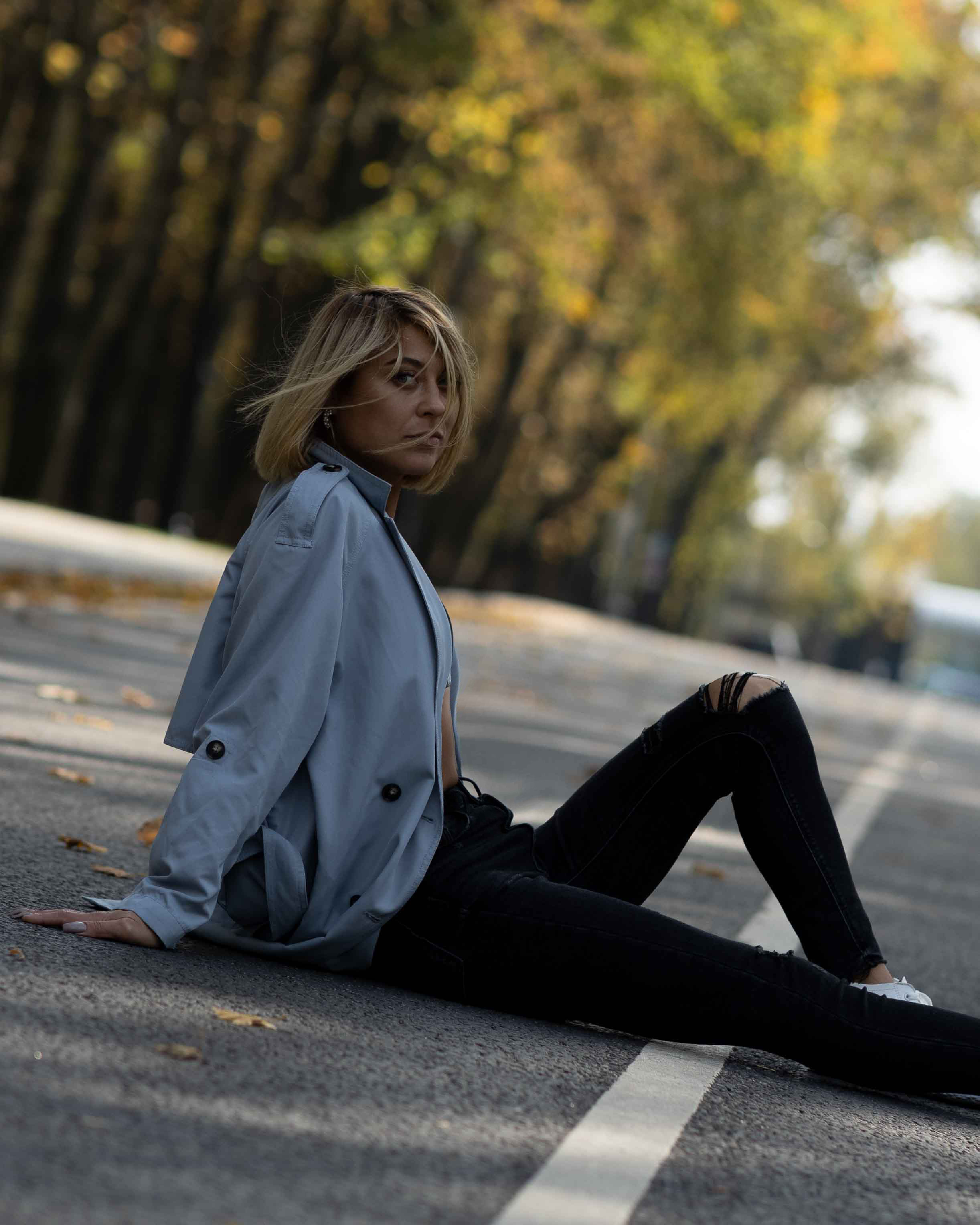 Фотопрогулка по осеннему парку. Портретный фотограф Екатерина Лысенко, Москва