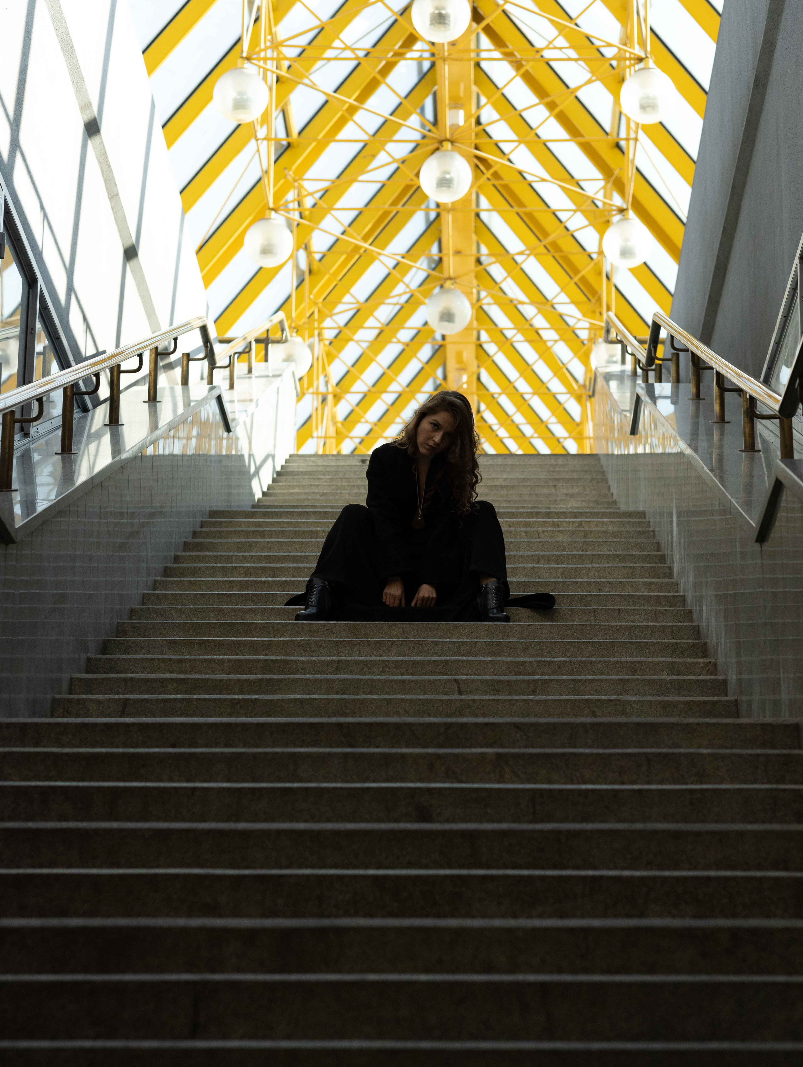 Мария. Фотопрогулка. Мосты. Портретный фотограф Екатерина Лысенко, Москва