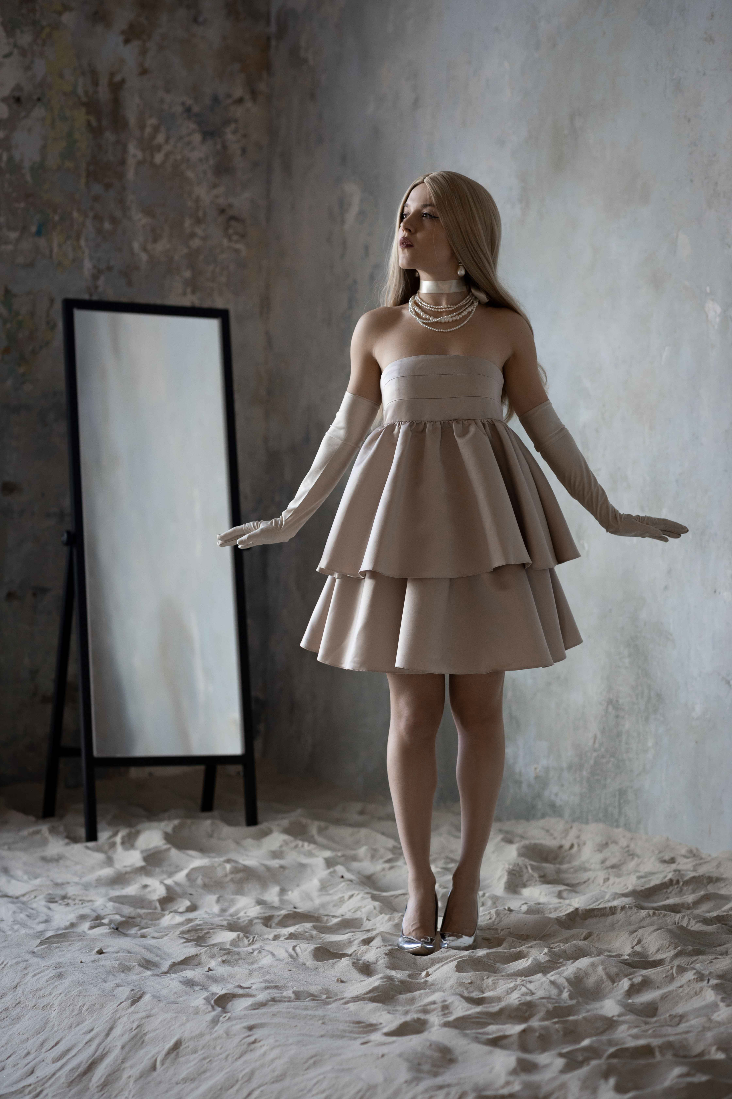 Маша. Фотосессия с песком. Портретный фотограф Екатерина Лысенко, Москва