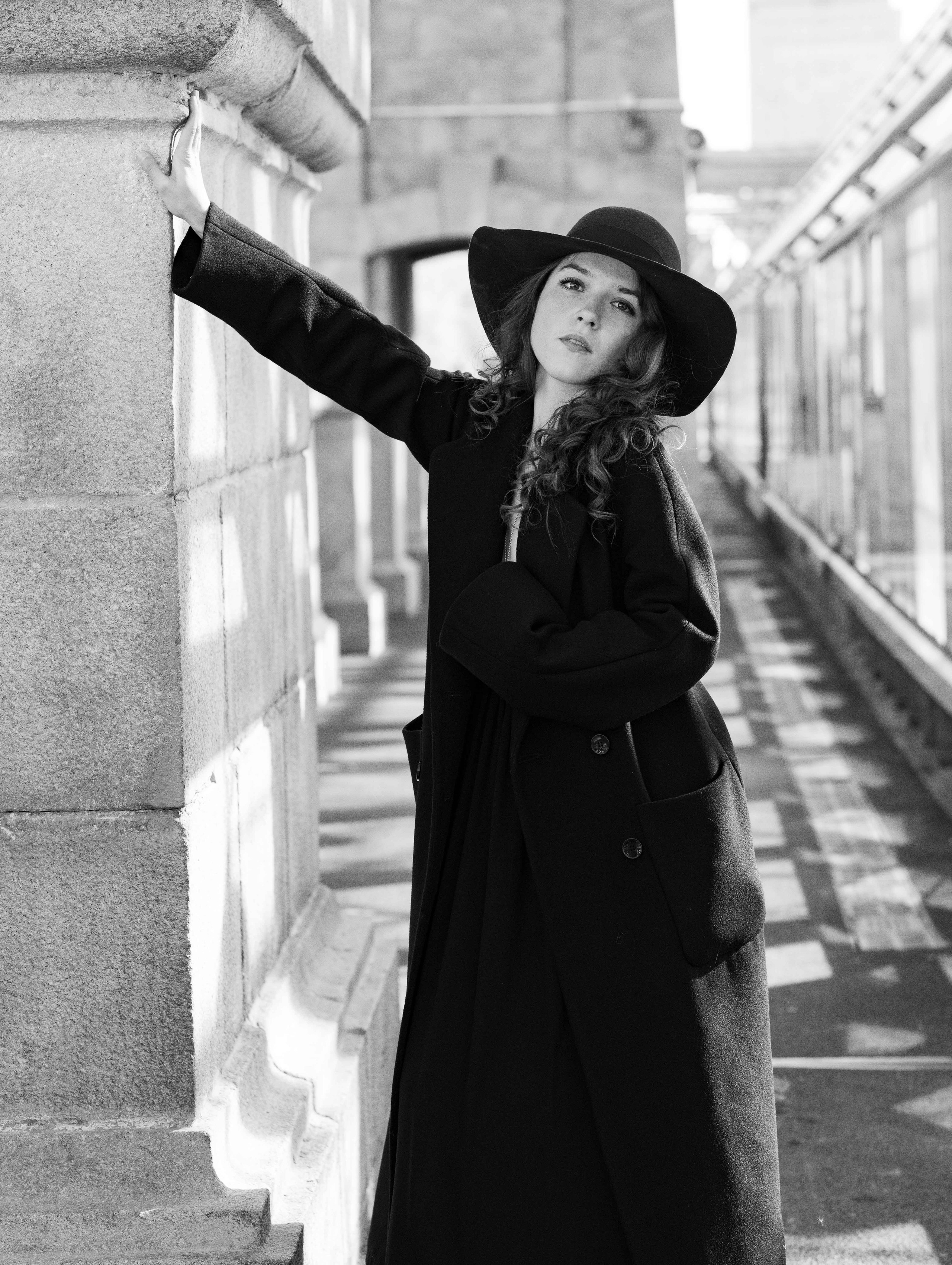 Мария. Фотопрогулка. Мосты. Портретный фотограф Екатерина Лысенко, Москва