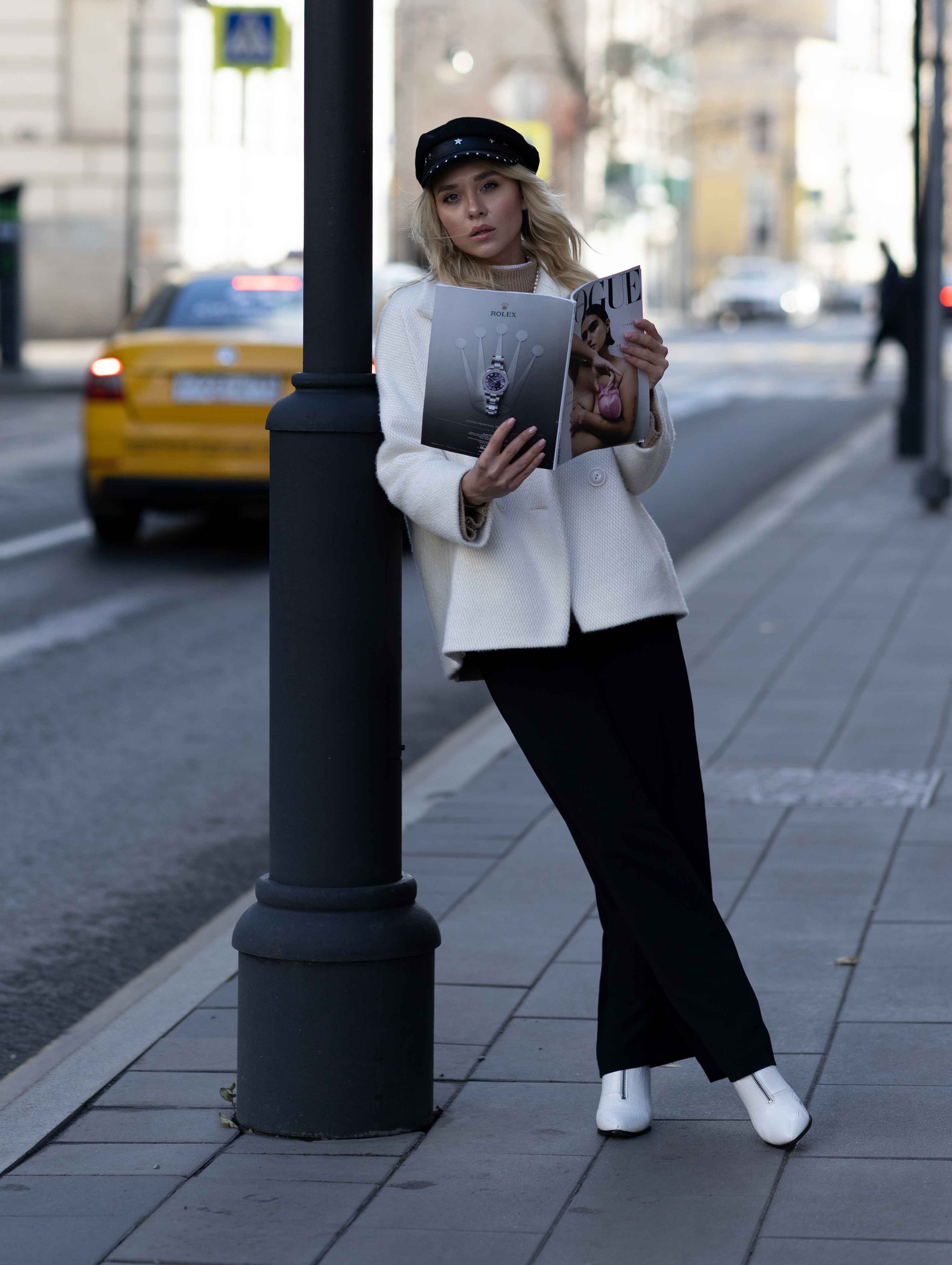 Настя. Фотопрогулка в стиле Fashion. Портретный фотограф Екатерина Лысенко, Москва