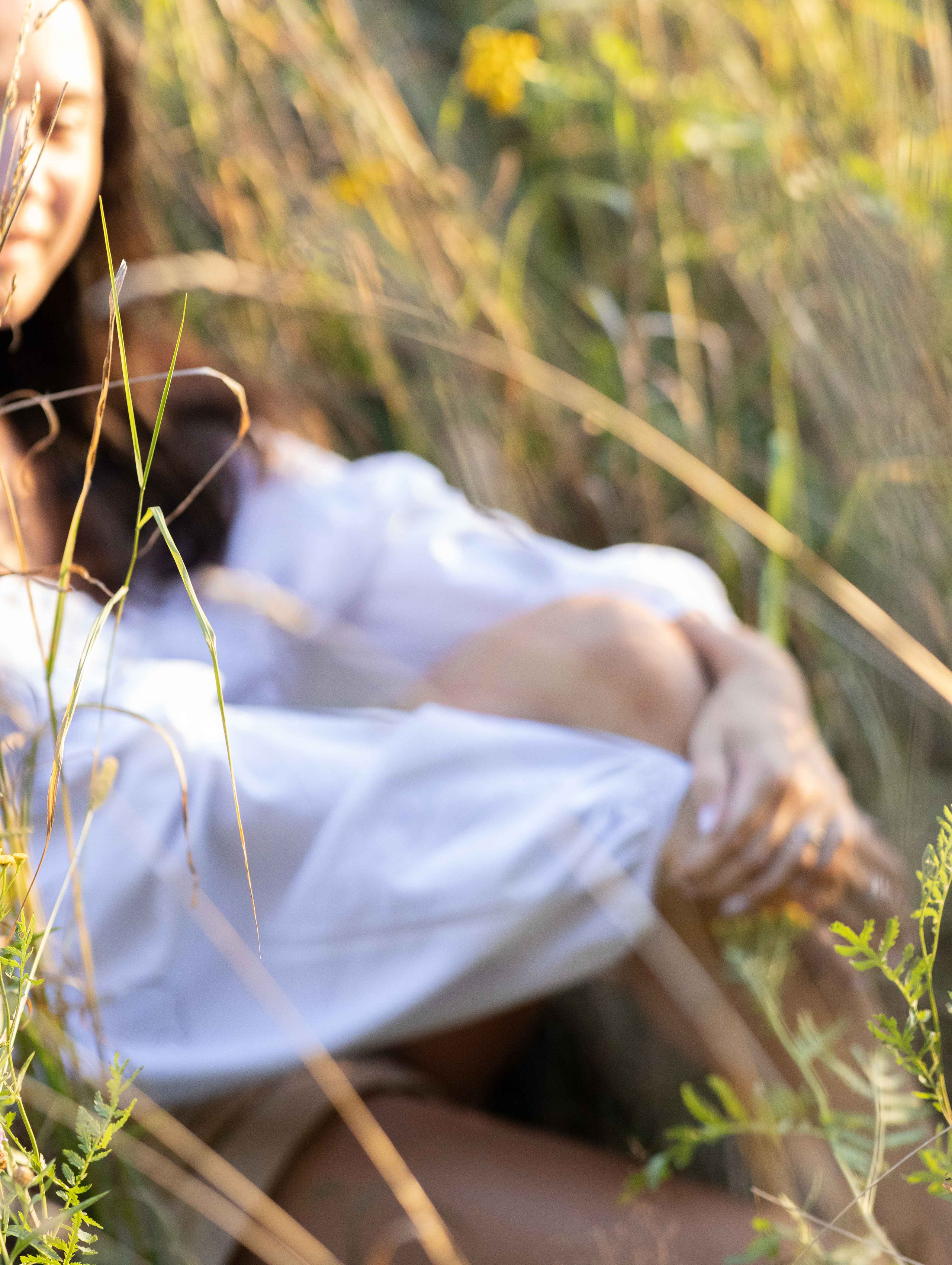 Фото с полевыми цветами. Портретный фотограф Екатерина Лысенко, Москва