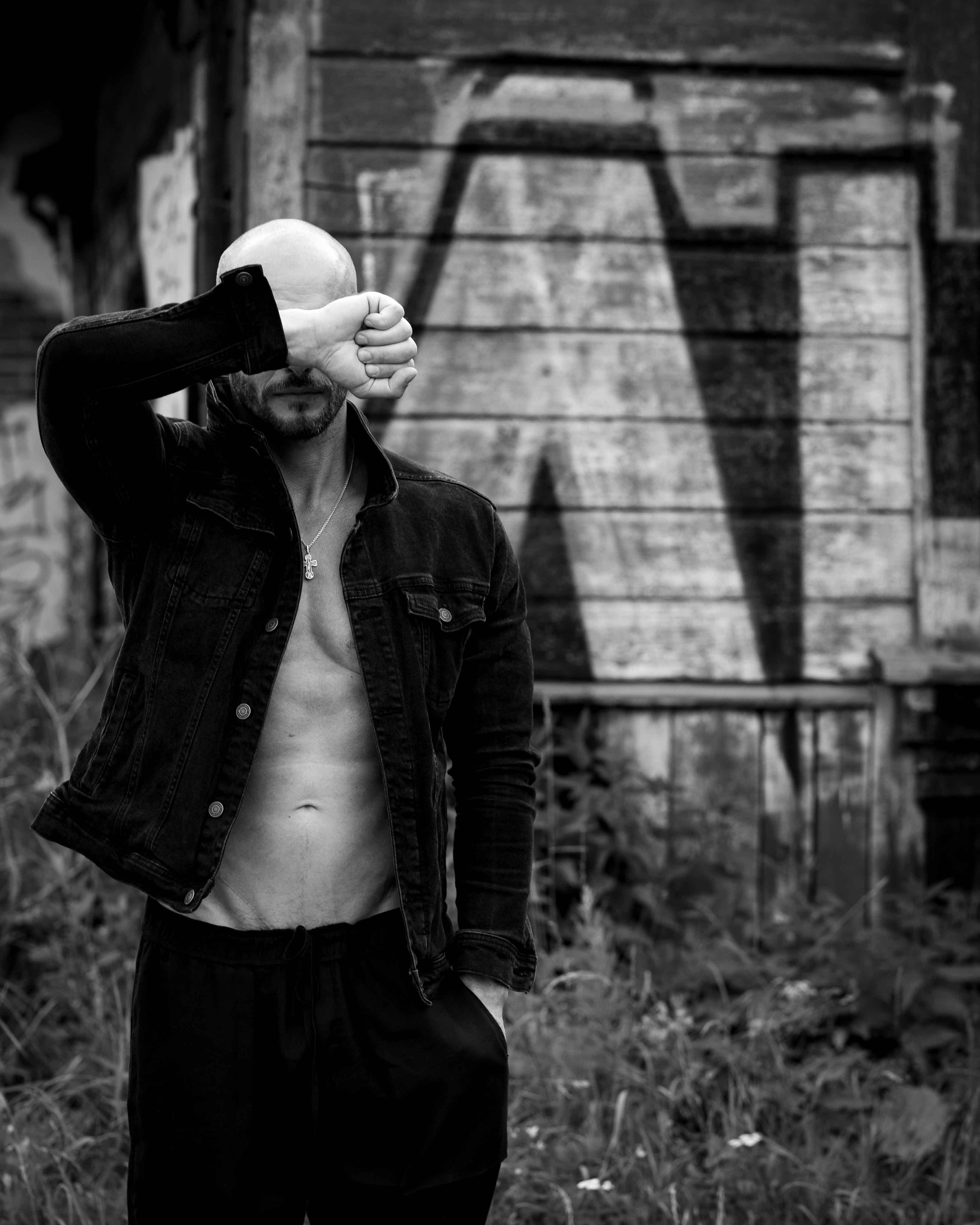 Саша. Граффити. Любовь. Портретный фотограф Екатерина Лысенко, Москва