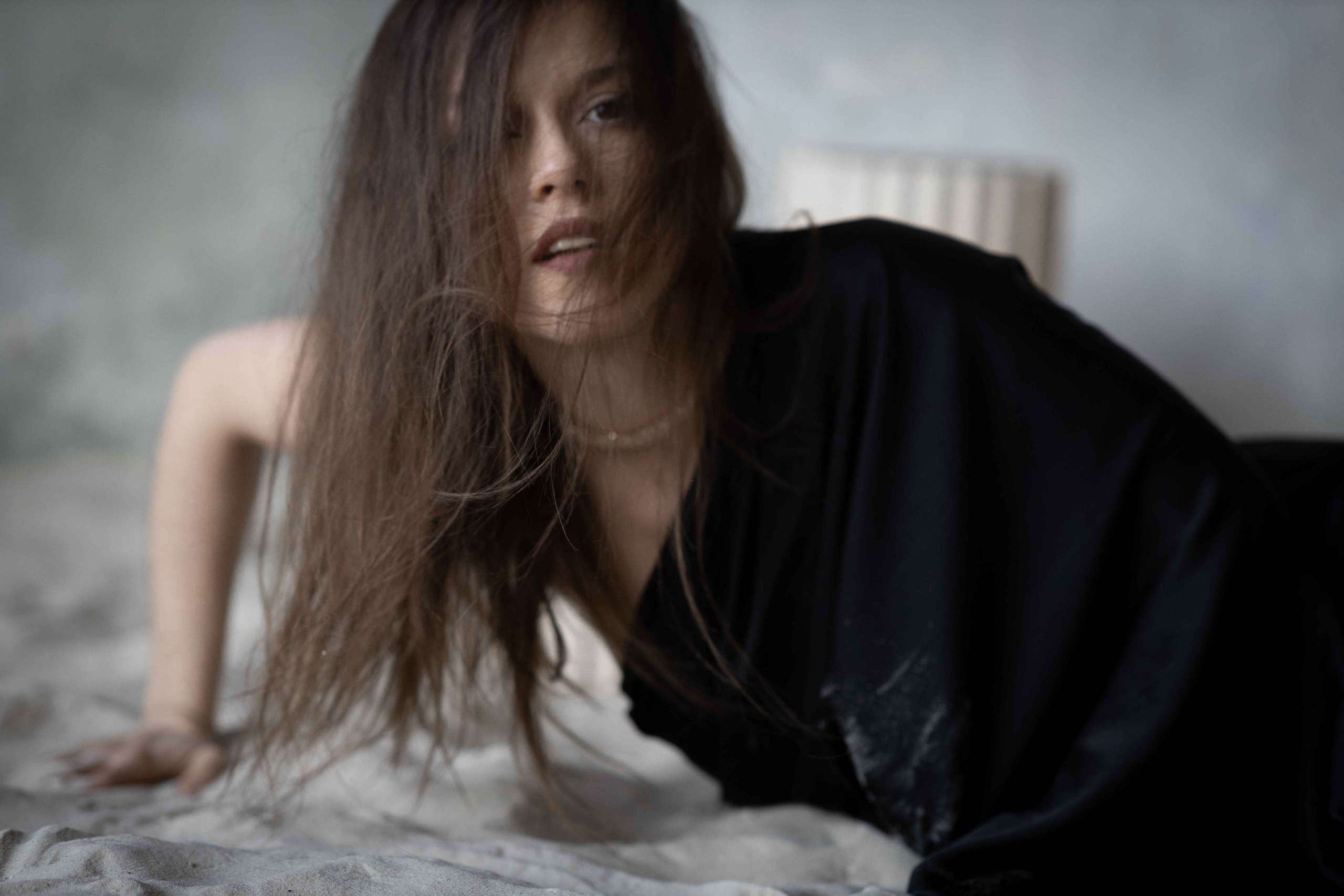 Маша. Фотосессия с песком. Портретный фотограф Екатерина Лысенко, Москва