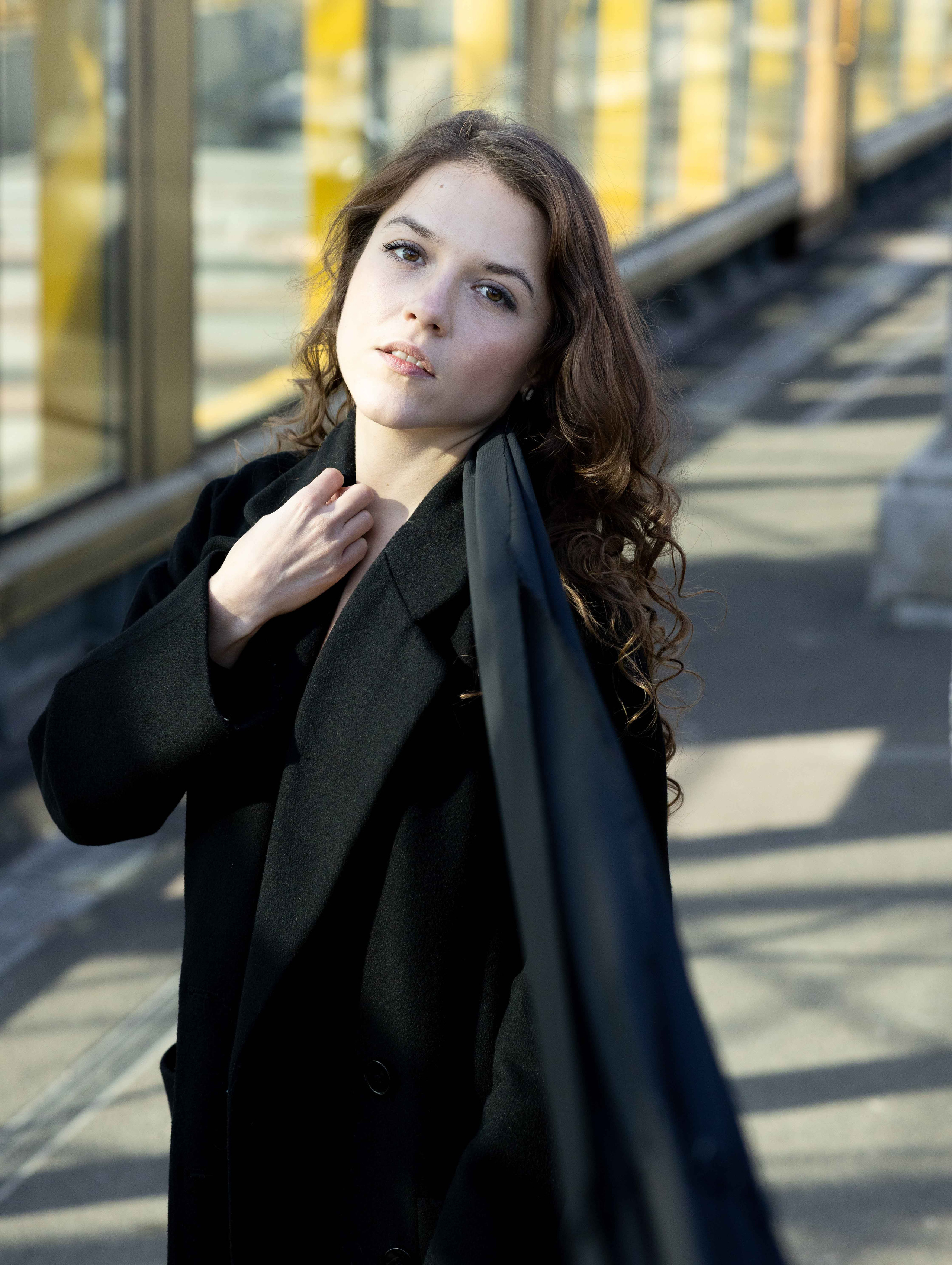 Мария. Фотопрогулка. Мосты. Портретный фотограф Екатерина Лысенко, Москва