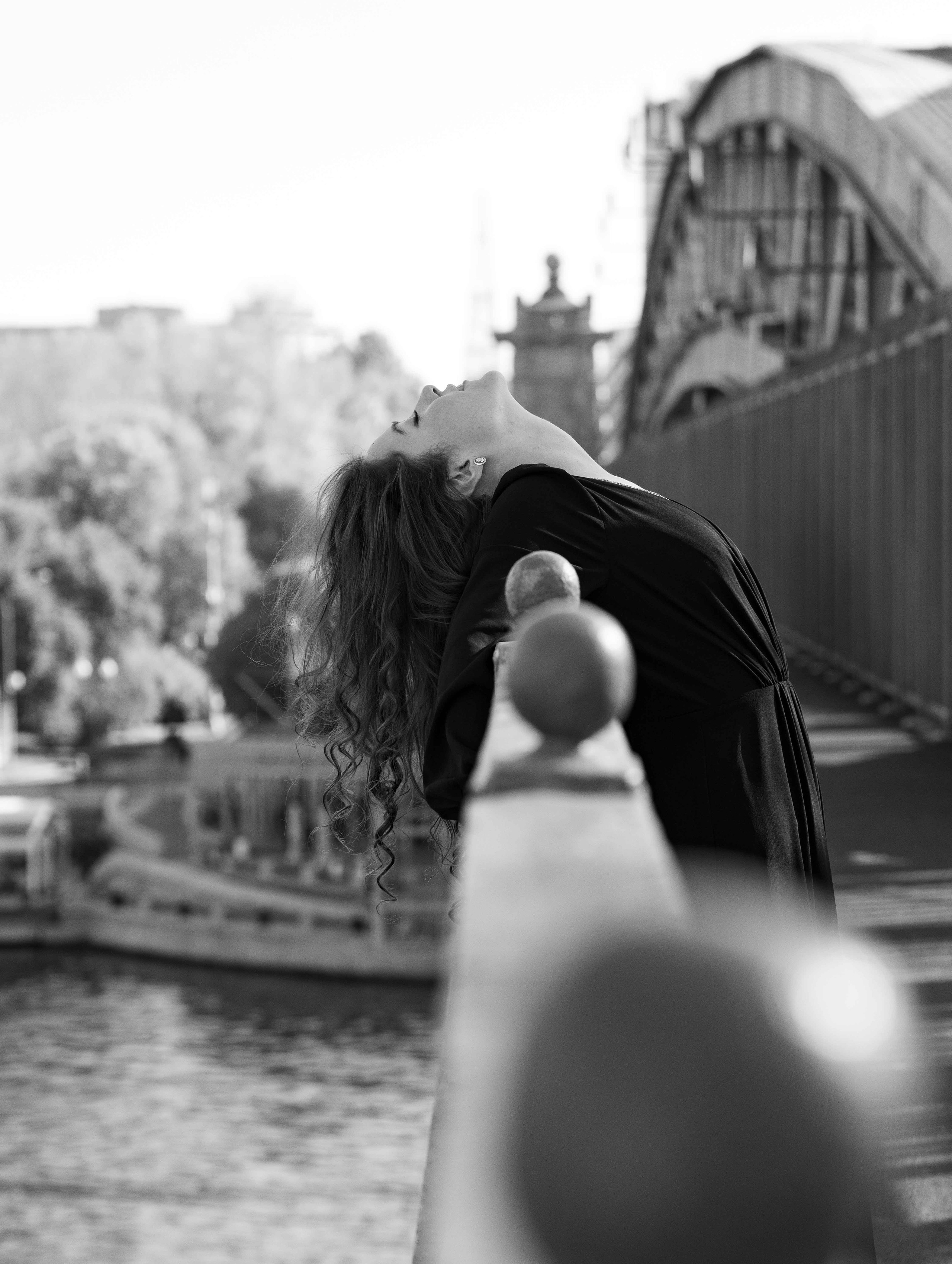 Мария. Фотопрогулка. Мосты. Портретный фотограф Екатерина Лысенко, Москва