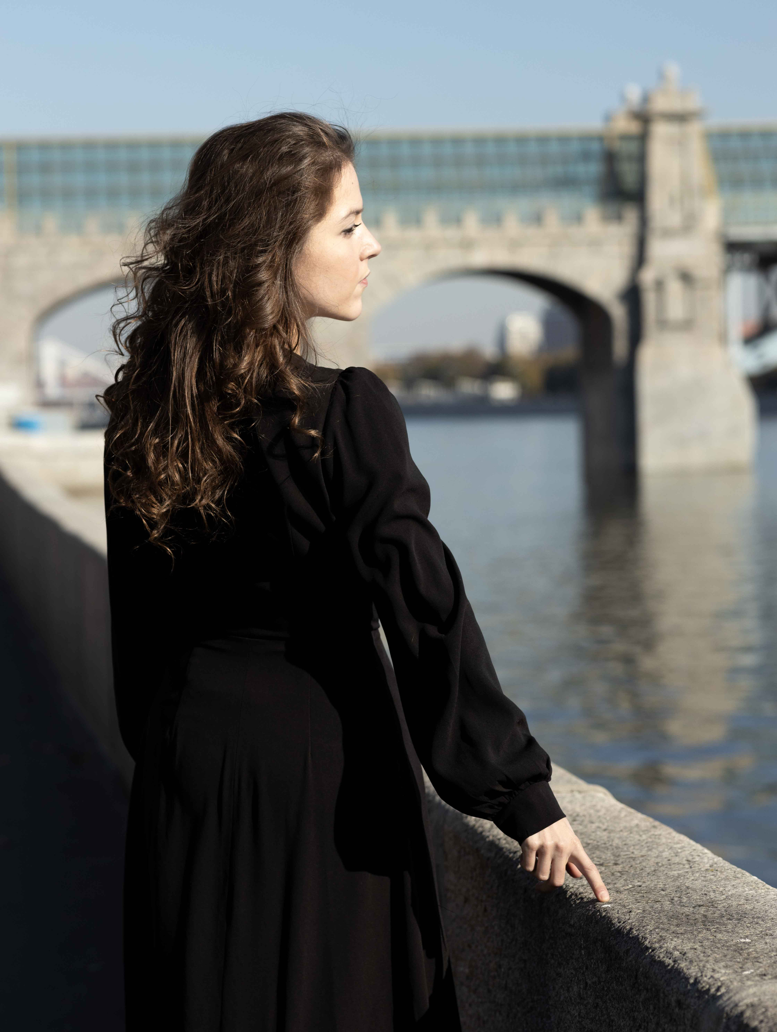 Мария. Фотопрогулка. Мосты. Портретный фотограф Екатерина Лысенко, Москва