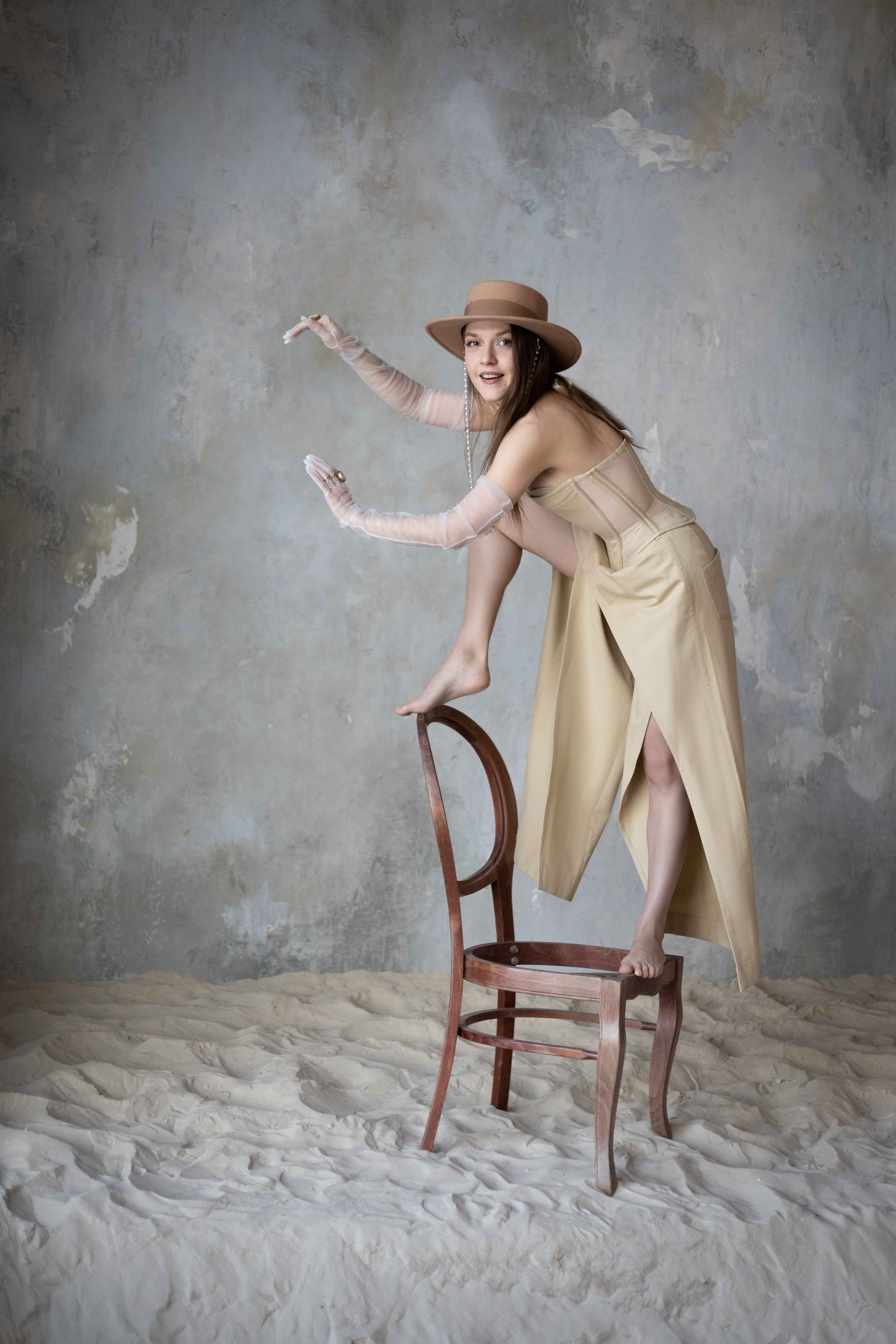 Маша. Фотосессия с песком. Портретный фотограф Екатерина Лысенко, Москва