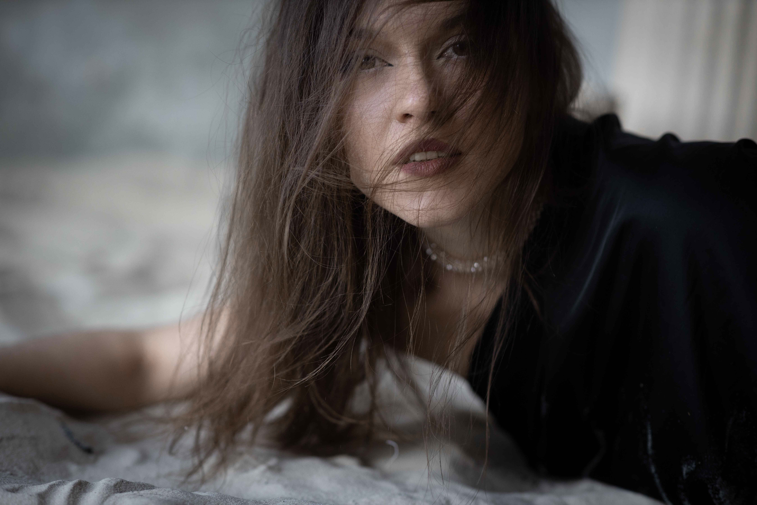 Маша. Фотосессия с песком. Портретный фотограф Екатерина Лысенко, Москва