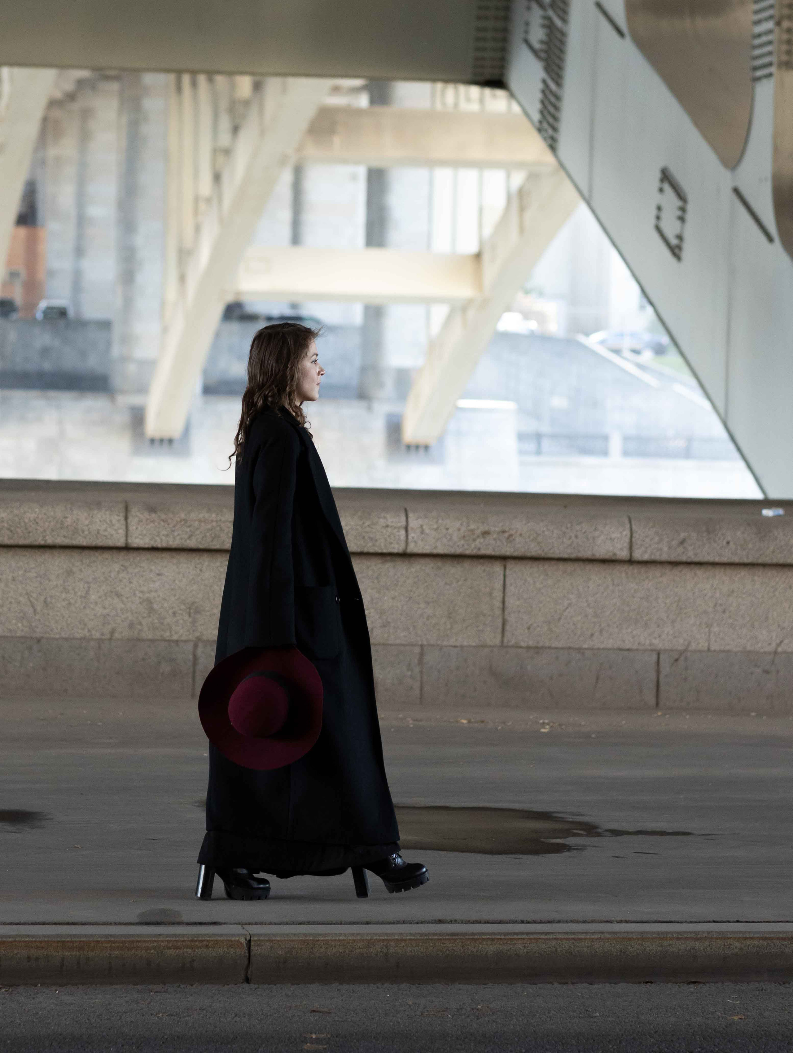 Мария. Фотопрогулка. Мосты. Портретный фотограф Екатерина Лысенко, Москва