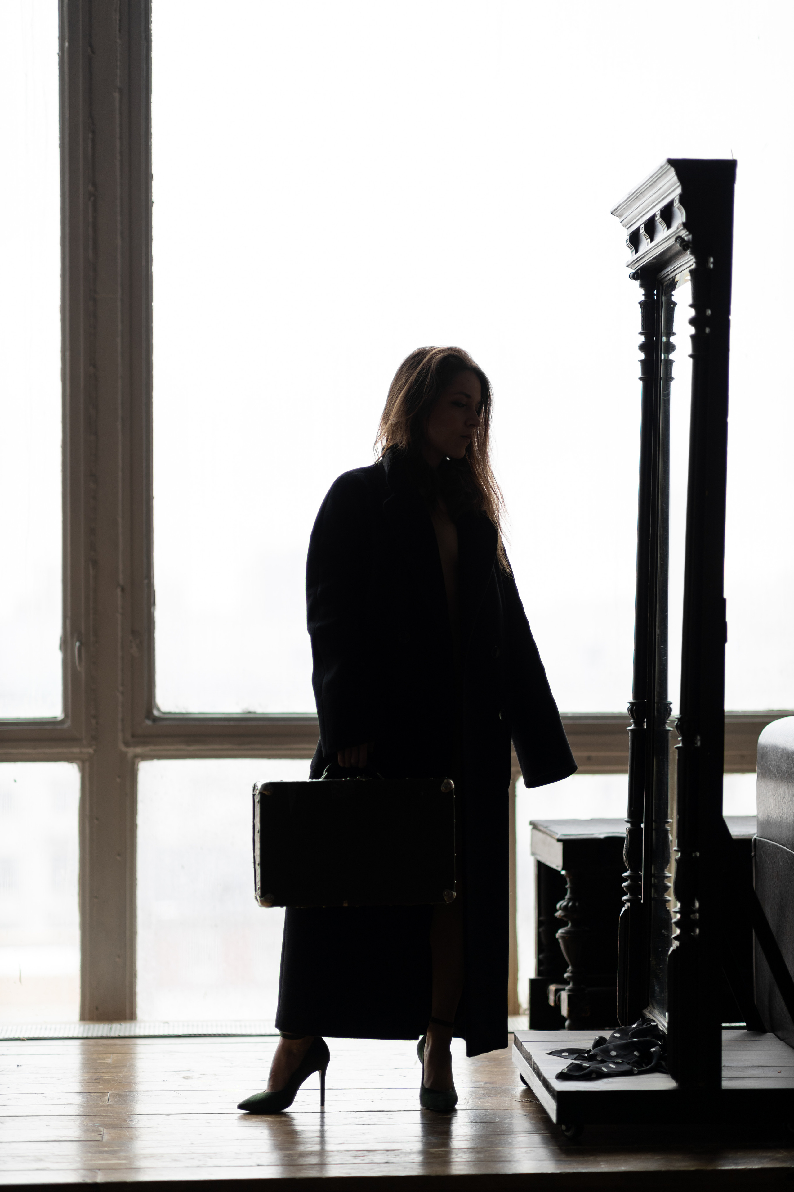 Фотосессия в студии в разных образах. Портретный фотограф Екатерина Лысенко, Москва