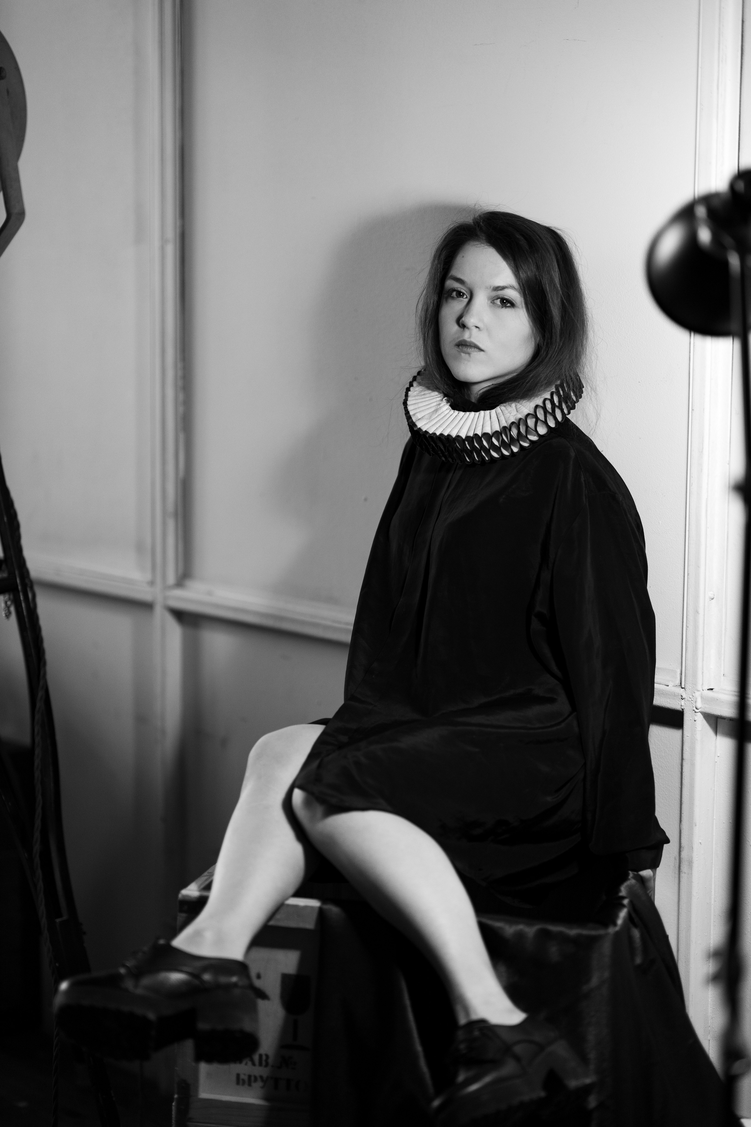 Фотосессия в студии в разных образах. Портретный фотограф Екатерина Лысенко, Москва