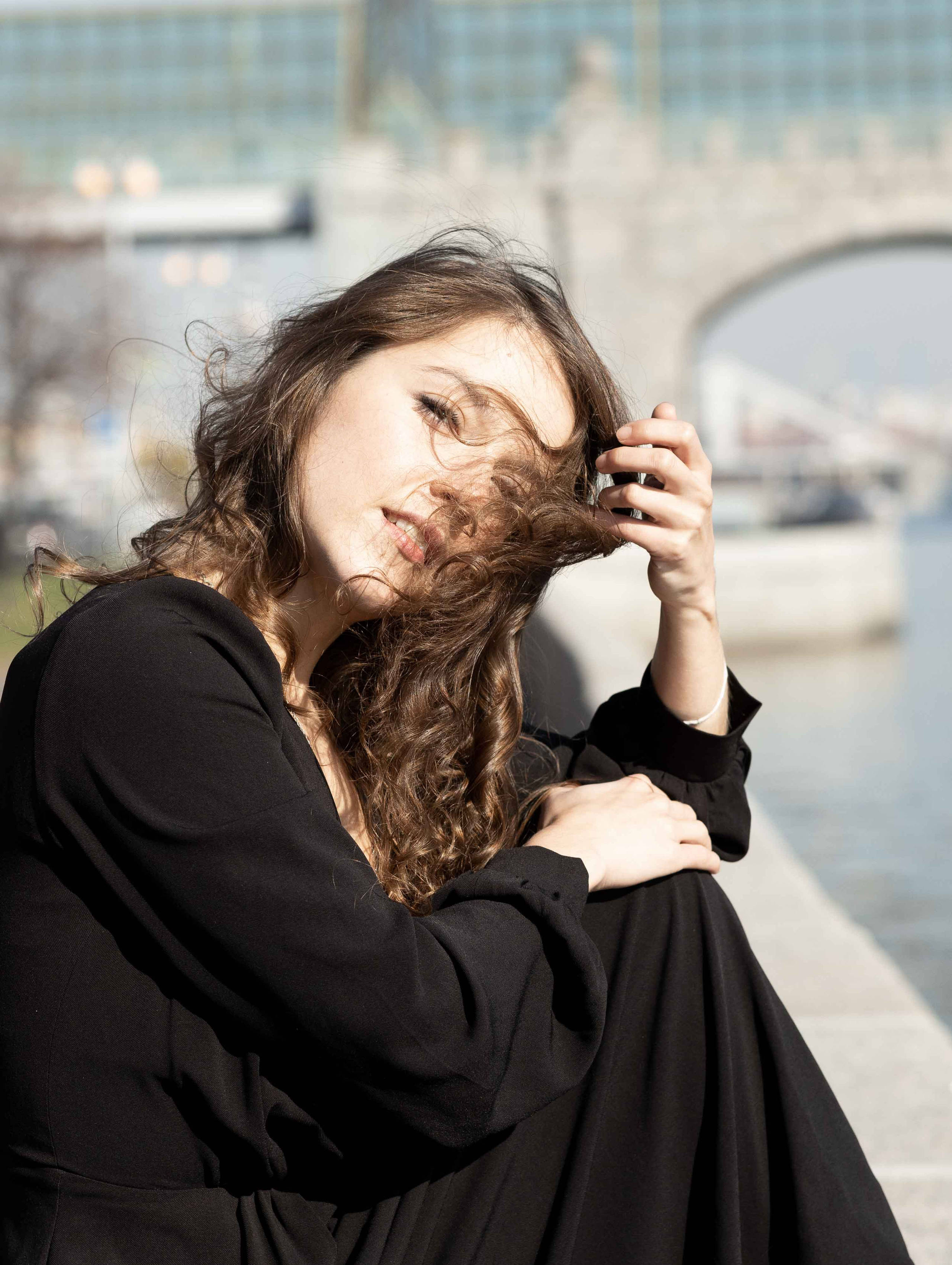 Мария. Фотопрогулка. Мосты. Портретный фотограф Екатерина Лысенко, Москва