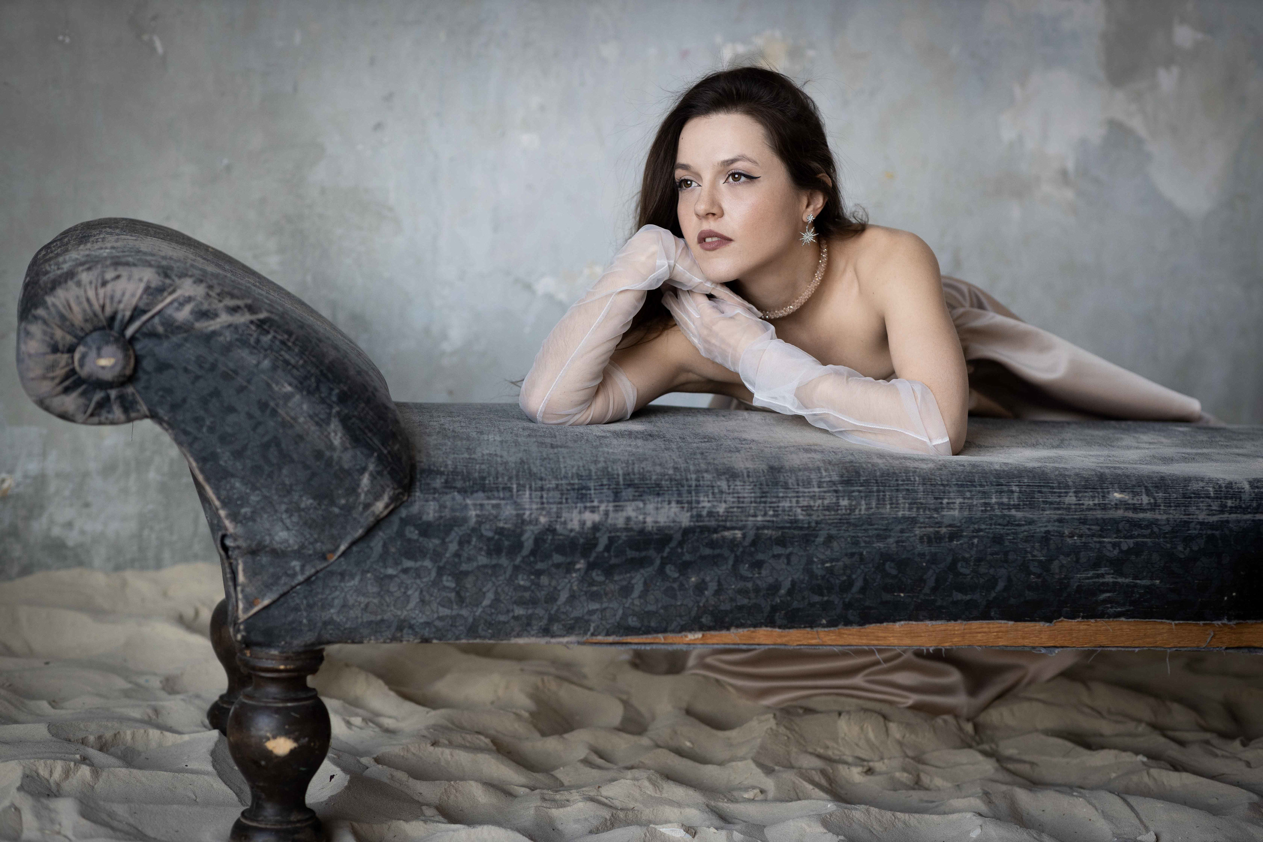 Маша. Фотосессия с песком. Портретный фотограф Екатерина Лысенко, Москва