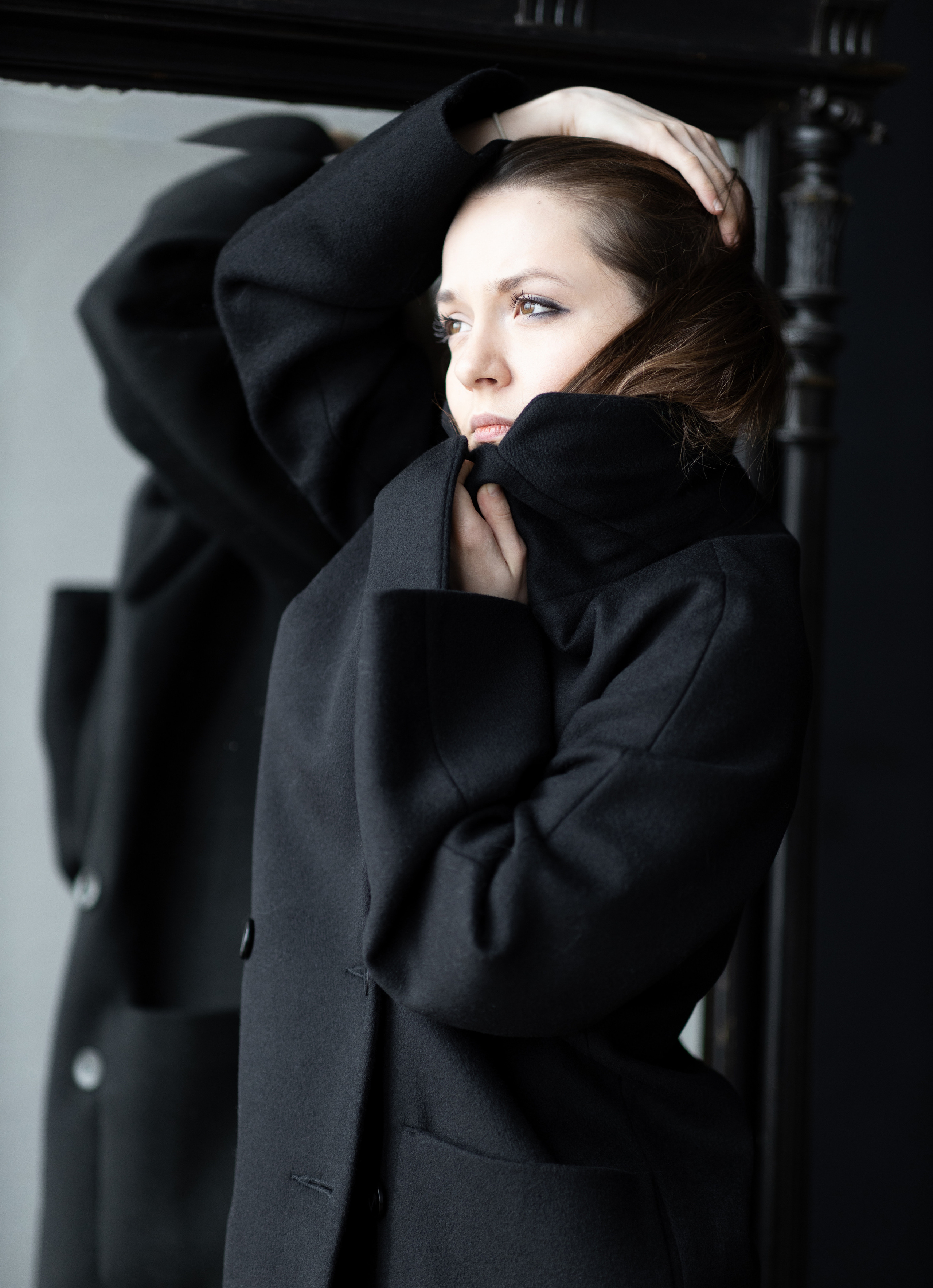 Фотосессия в студии в разных образах. Портретный фотограф Екатерина Лысенко, Москва