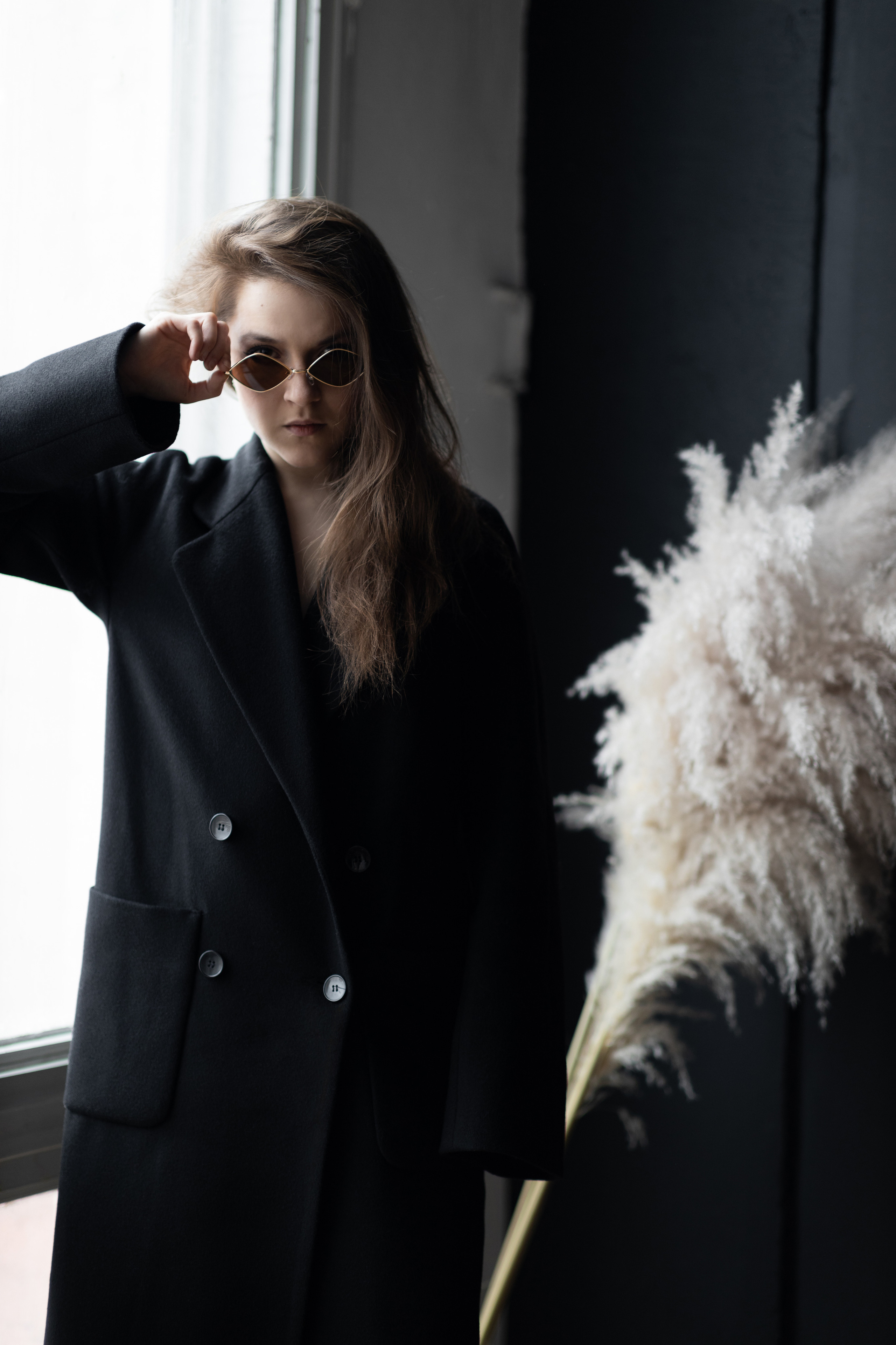 Фотосессия в студии в разных образах. Портретный фотограф Екатерина Лысенко, Москва