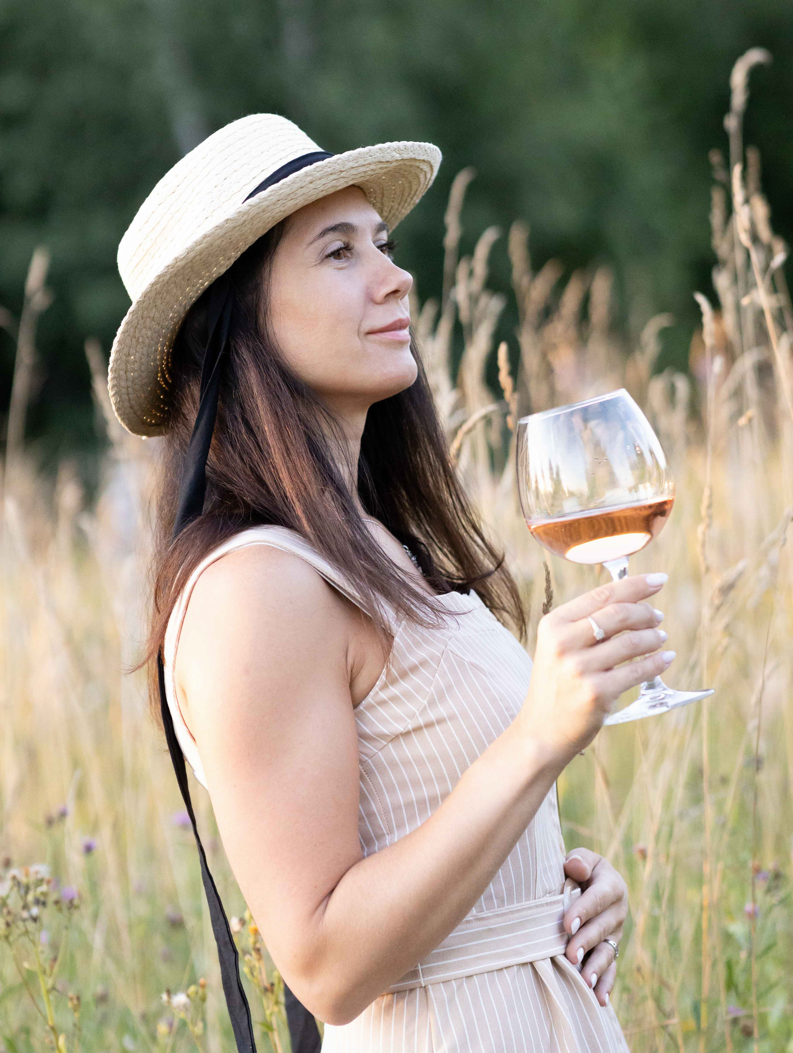 Фото с полевыми цветами. Портретный фотограф Екатерина Лысенко, Москва