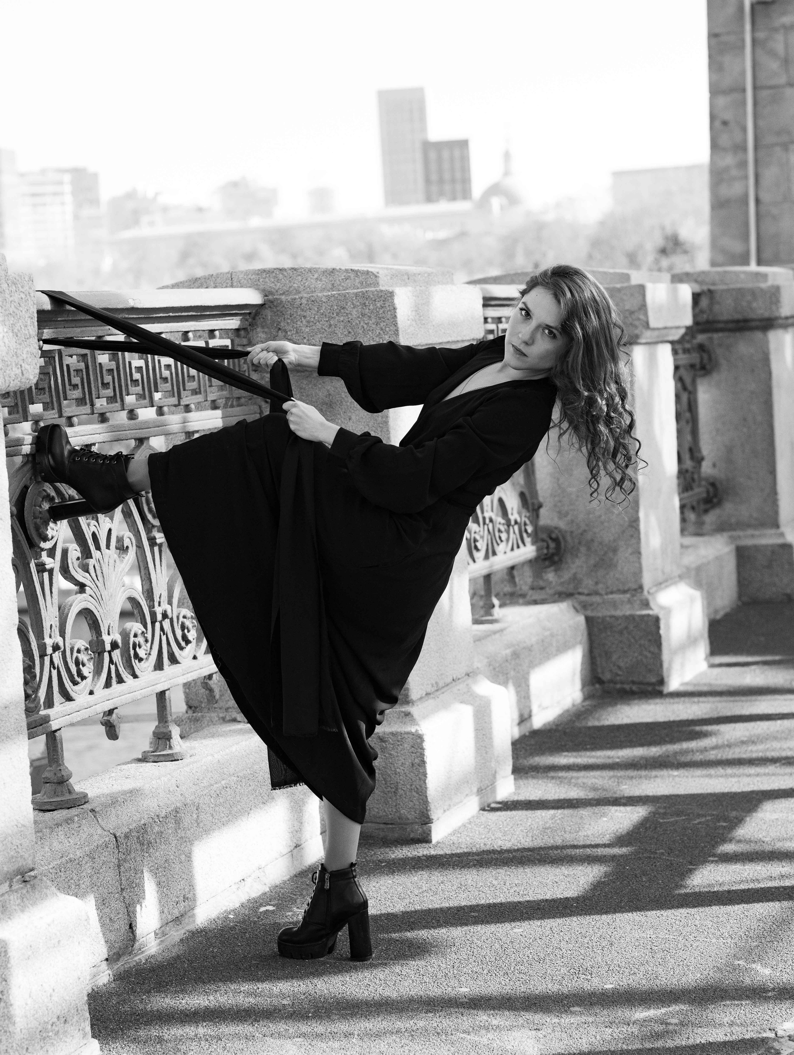 Мария. Фотопрогулка. Мосты. Портретный фотограф Екатерина Лысенко, Москва