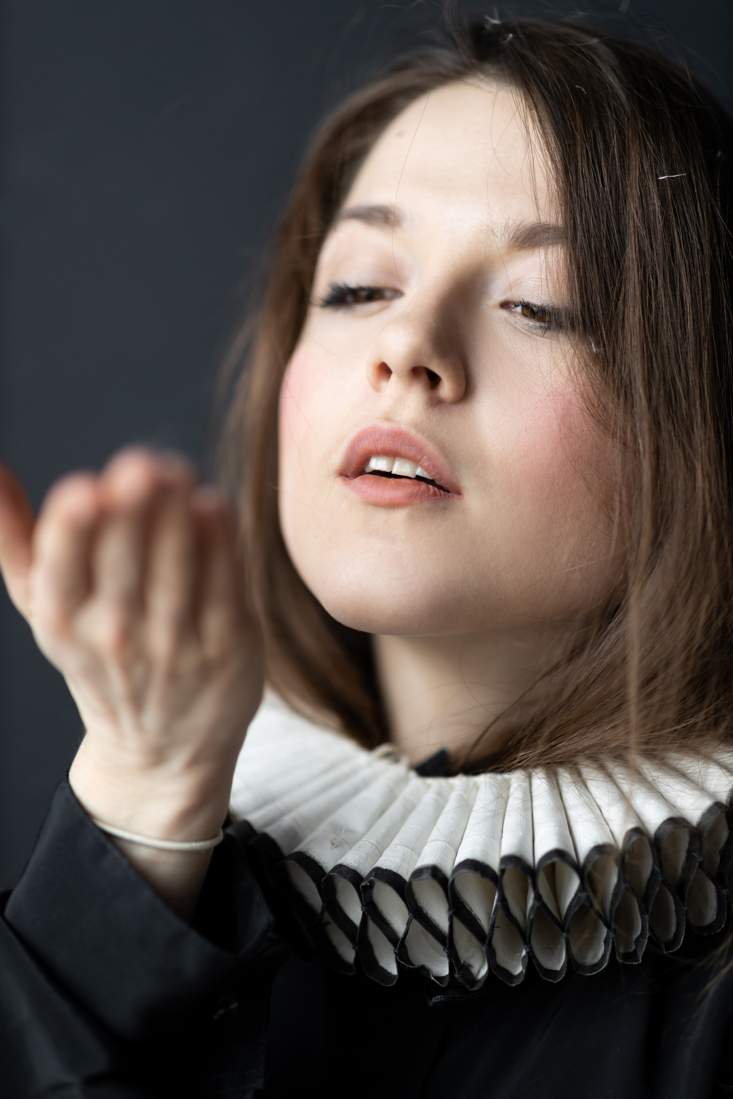 Фотосессия в студии в разных образах. Портретный фотограф Екатерина Лысенко, Москва