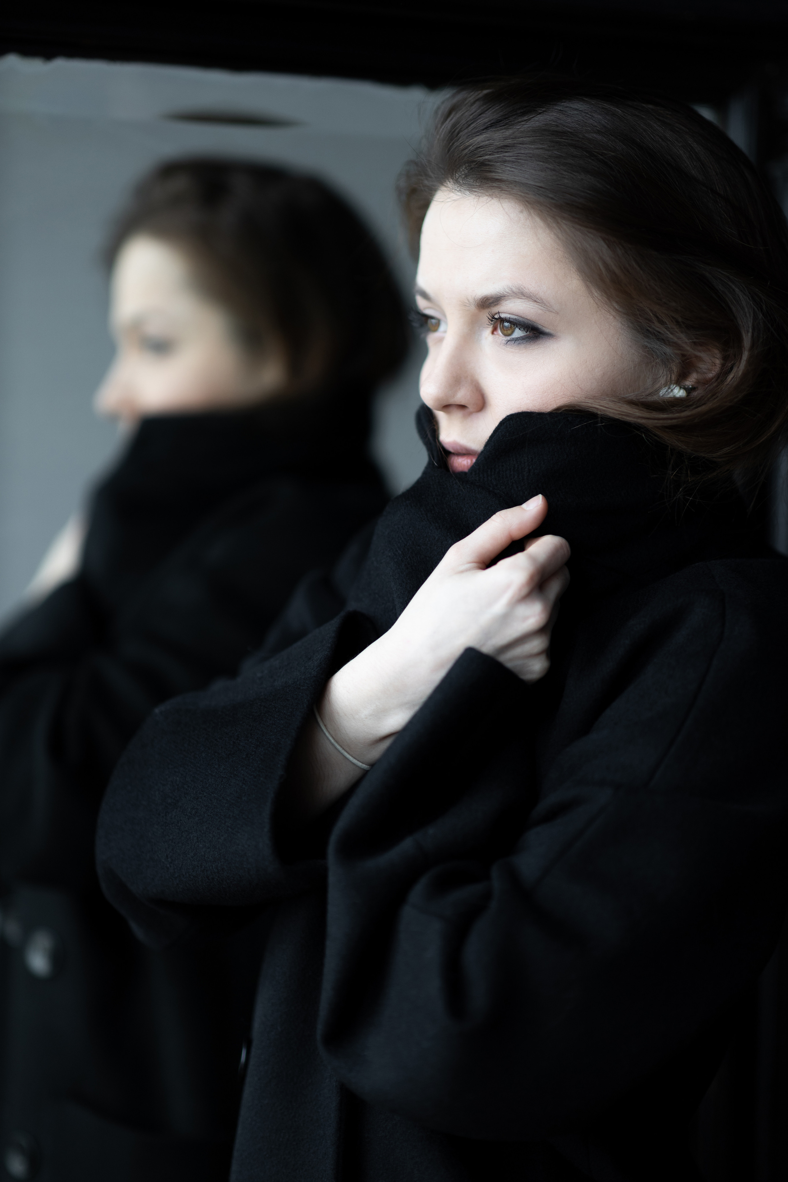 Фотосессия в студии в разных образах. Портретный фотограф Екатерина Лысенко, Москва