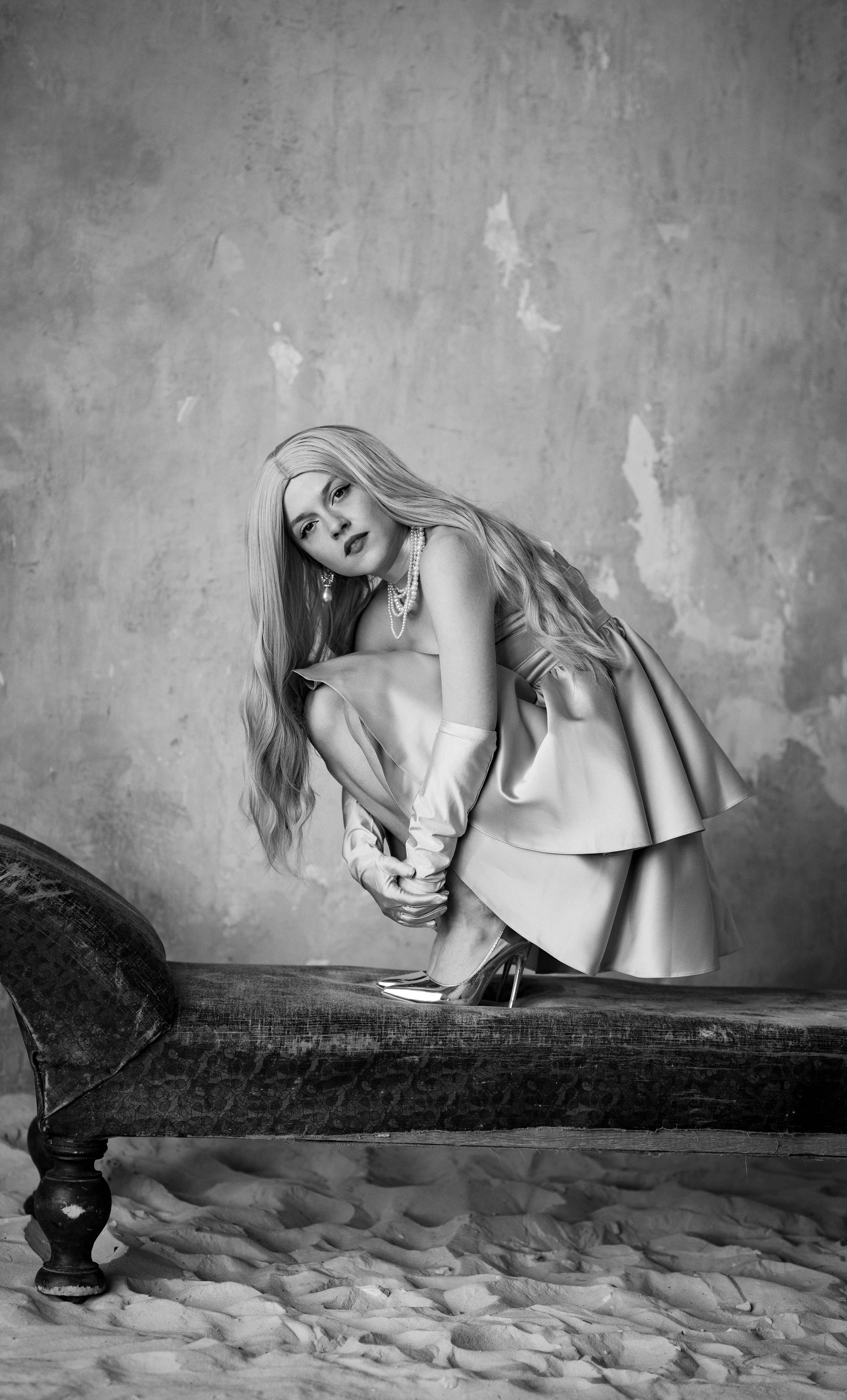 Маша. Фотосессия с песком. Портретный фотограф Екатерина Лысенко, Москва