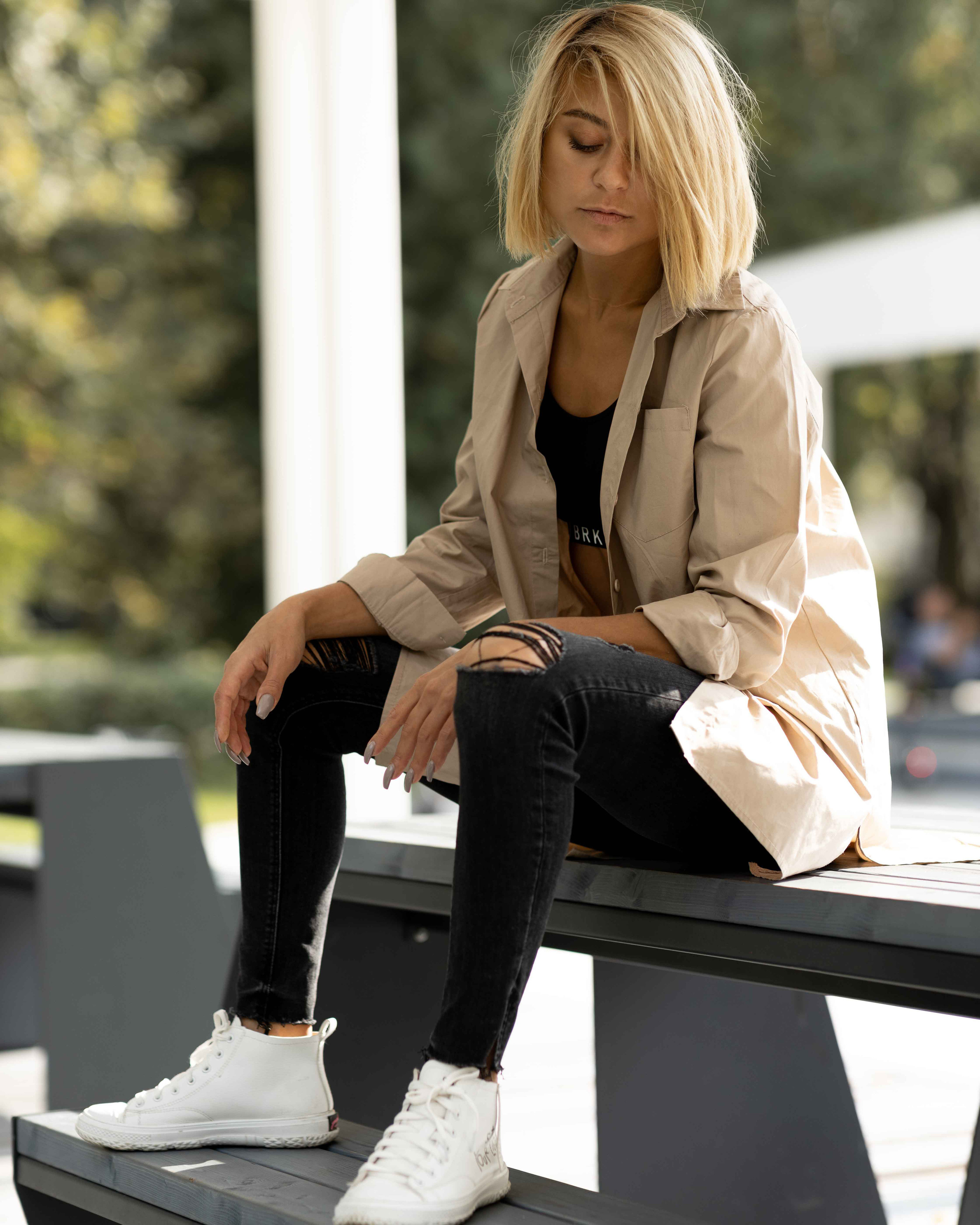 Фотопрогулка по осеннему парку. Портретный фотограф Екатерина Лысенко, Москва