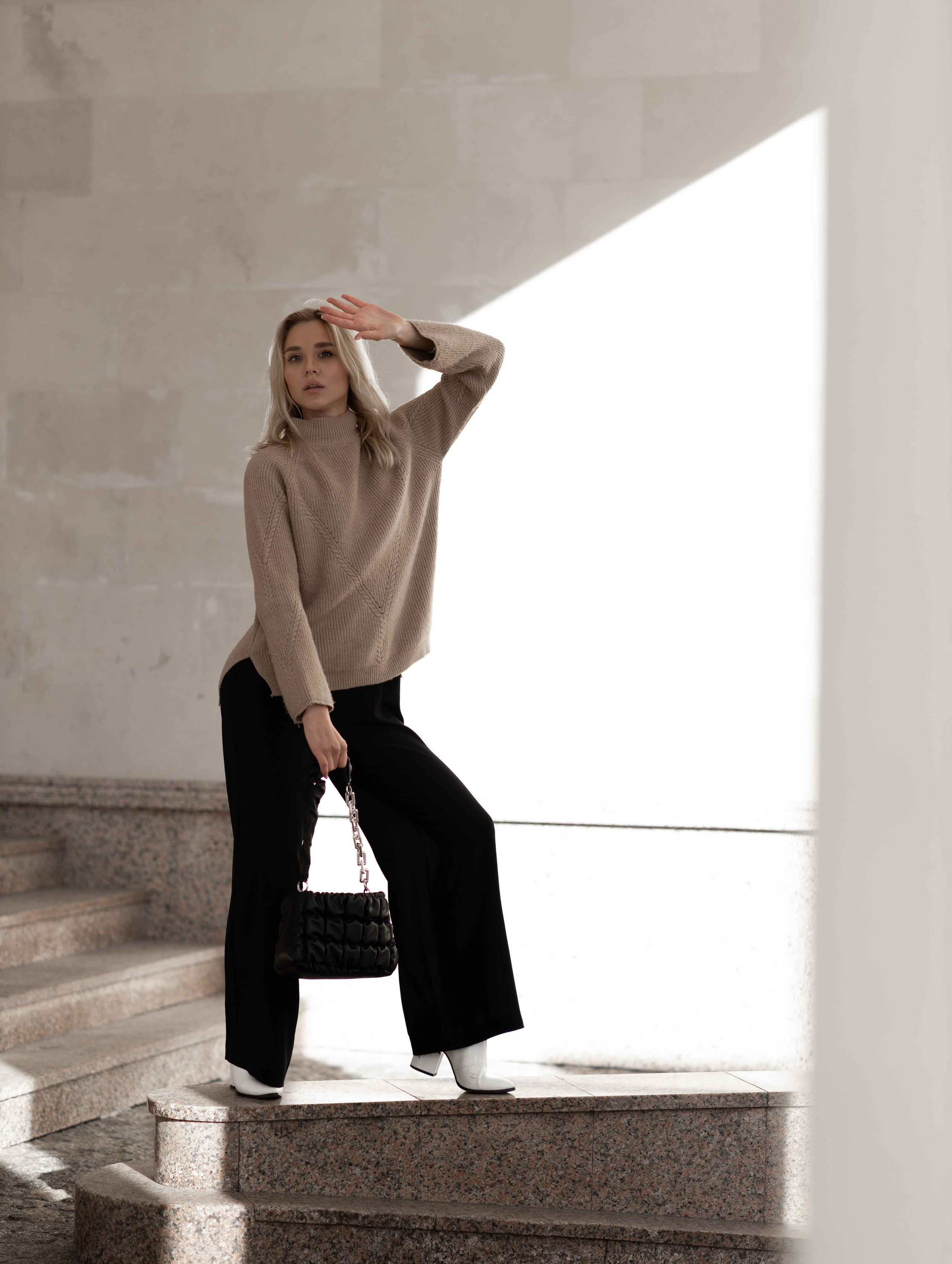 Настя. Фотопрогулка в стиле Fashion. Портретный фотограф Екатерина Лысенко, Москва