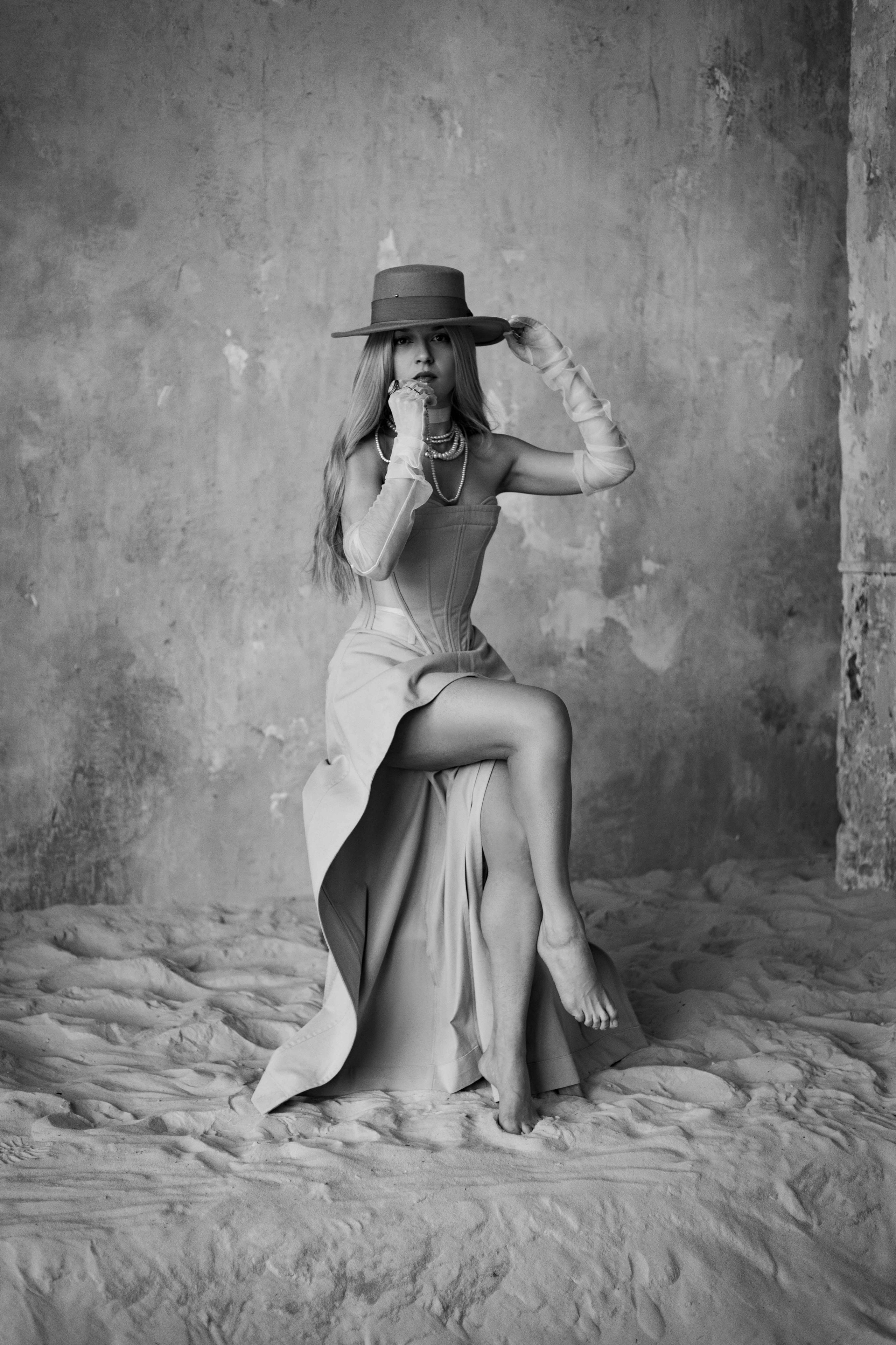 Маша. Фотосессия с песком. Портретный фотограф Екатерина Лысенко, Москва