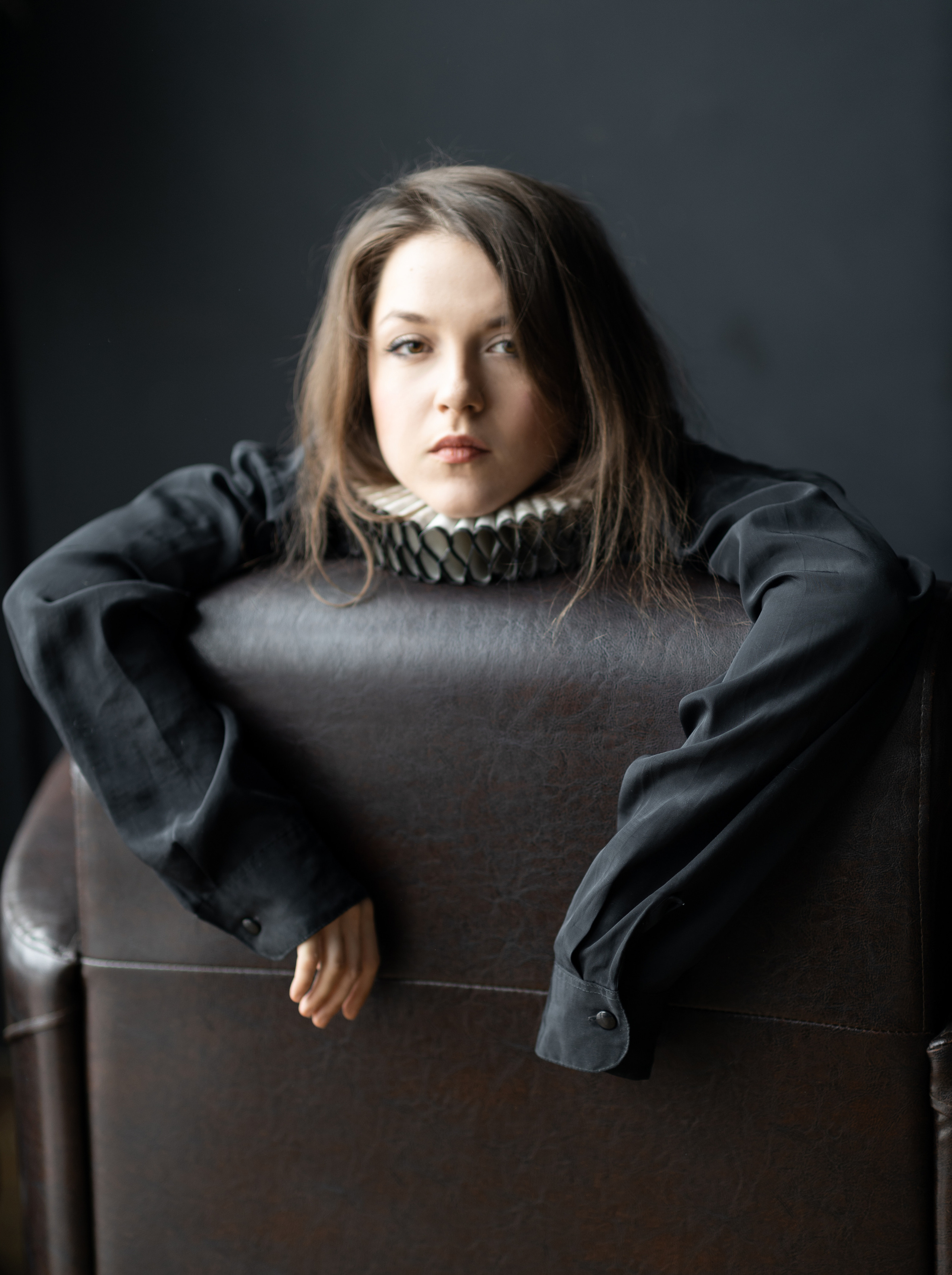 Фотосессия в студии в разных образах. Портретный фотограф Екатерина Лысенко, Москва