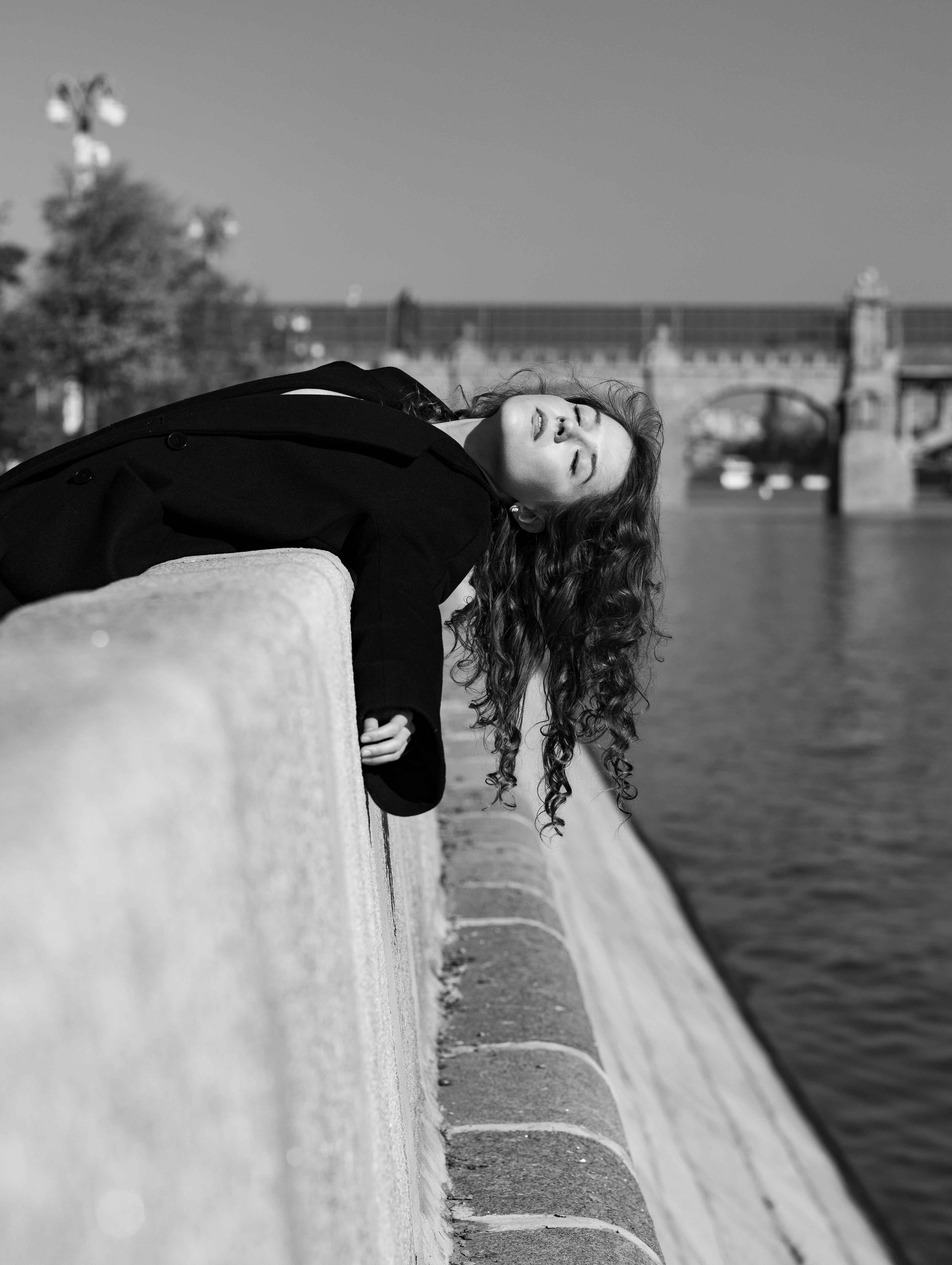 Мария. Фотопрогулка. Мосты. Портретный фотограф Екатерина Лысенко, Москва