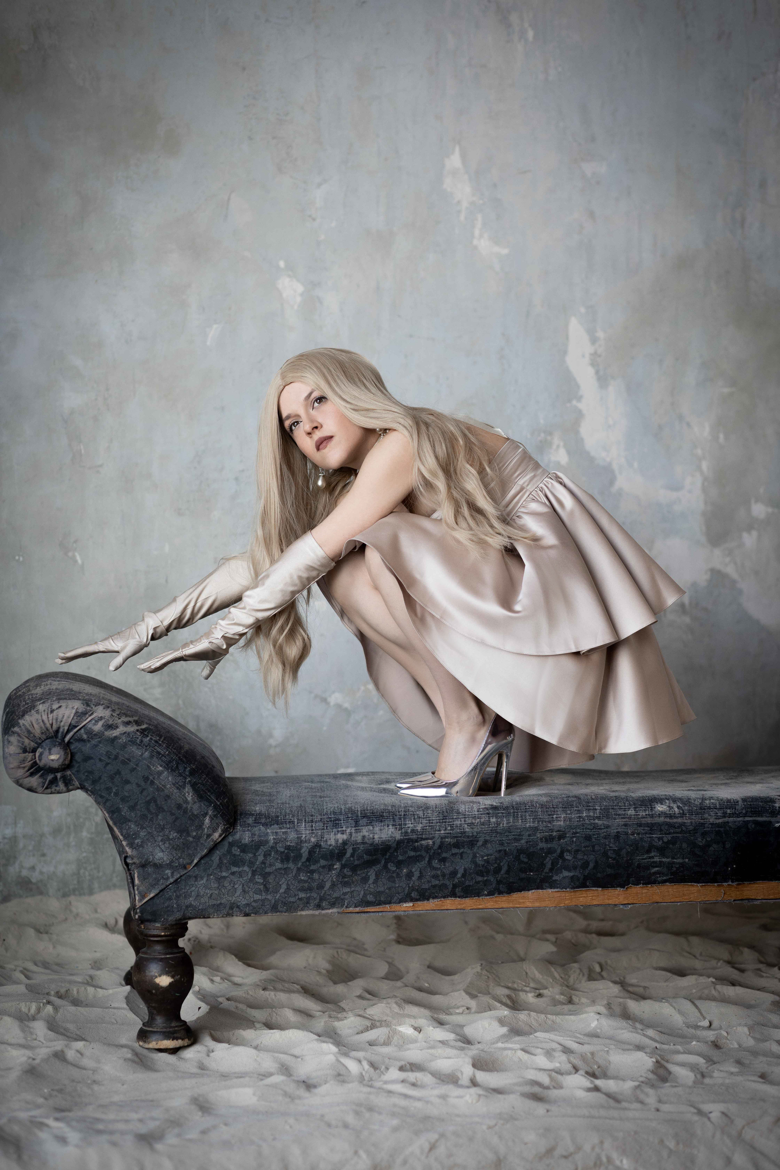 Маша. Фотосессия с песком. Портретный фотограф Екатерина Лысенко, Москва