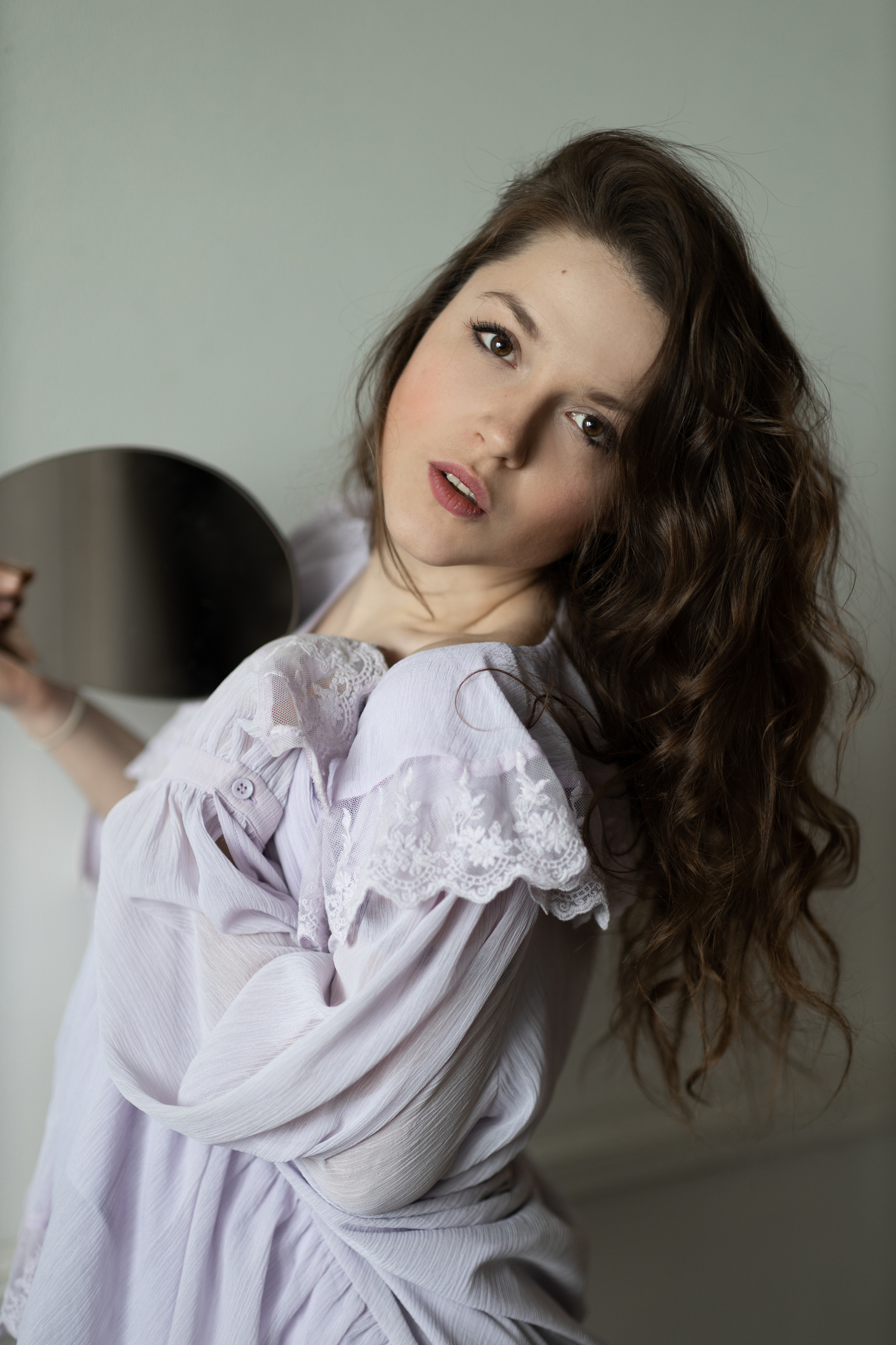 Фотосессия в студии в разных образах. Портретный фотограф Екатерина Лысенко, Москва