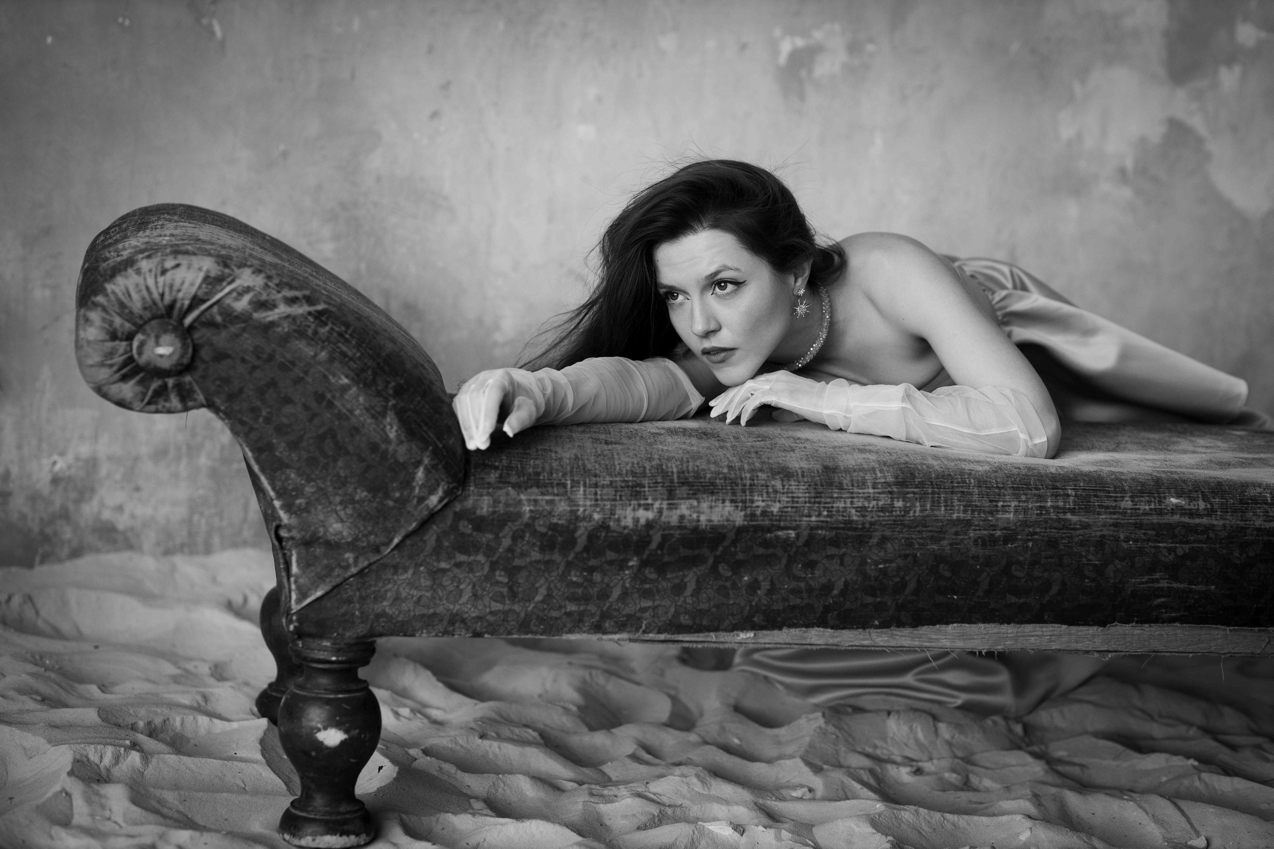 Маша. Фотосессия с песком. Портретный фотограф Екатерина Лысенко, Москва