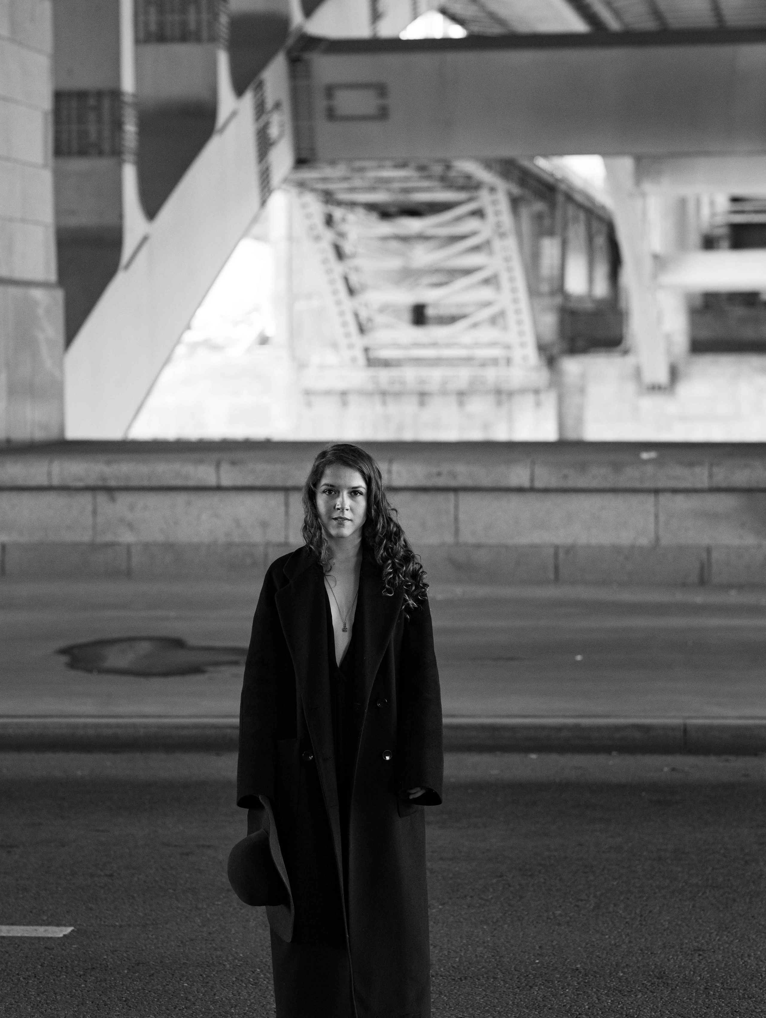 Мария. Фотопрогулка. Мосты. Портретный фотограф Екатерина Лысенко, Москва