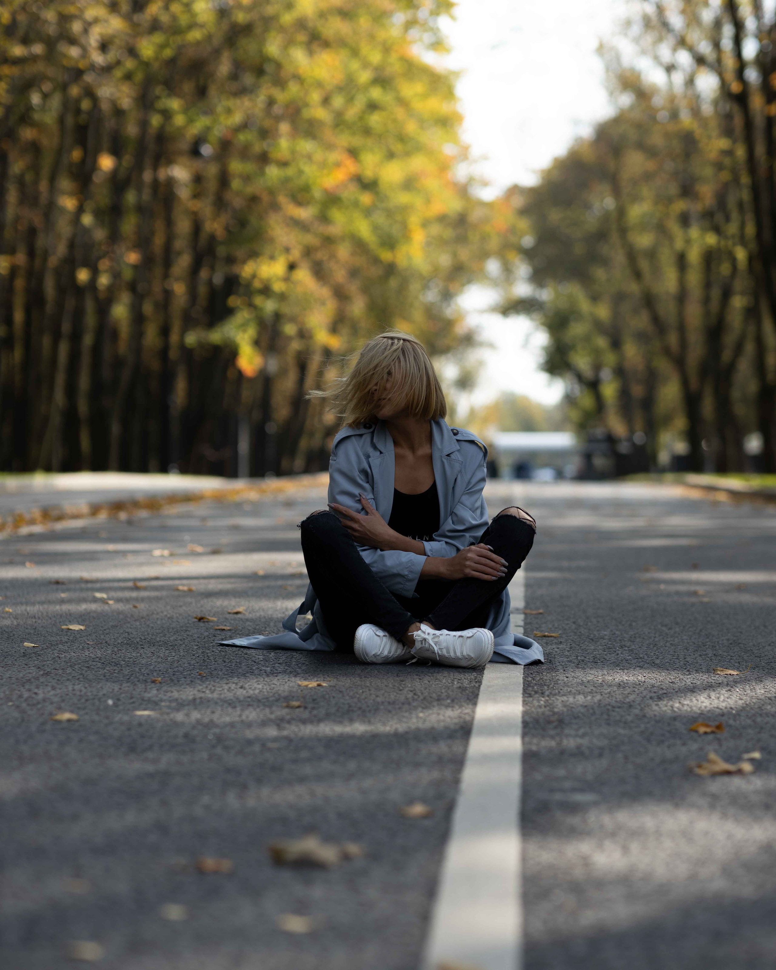Фотопрогулка по осеннему парку. Портретный фотограф Екатерина Лысенко, Москва