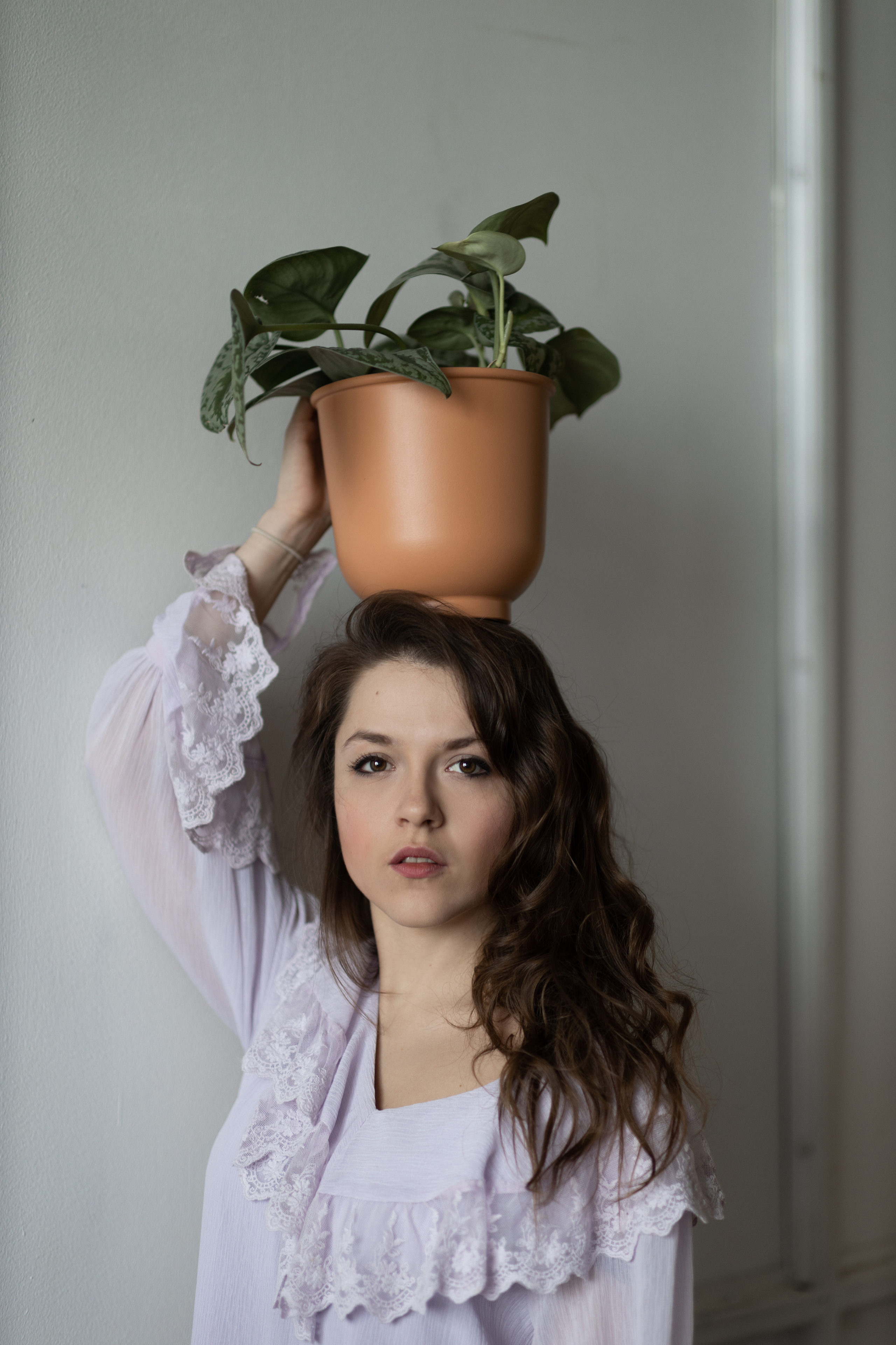 Фотосессия в студии в разных образах. Портретный фотограф Екатерина Лысенко, Москва