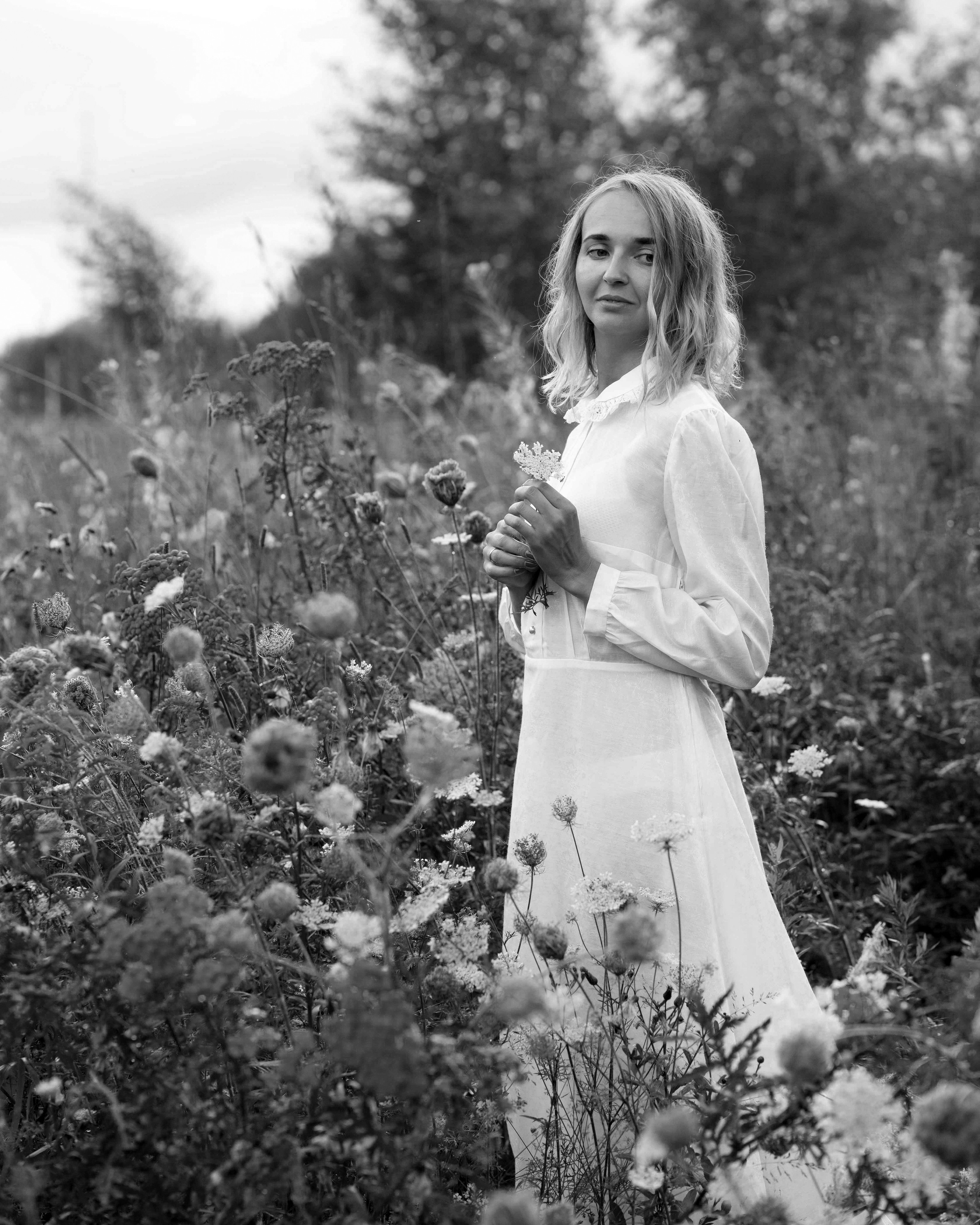 Фотопрогулка в поле. Портретный фотограф Екатерина Лысенко, Москва